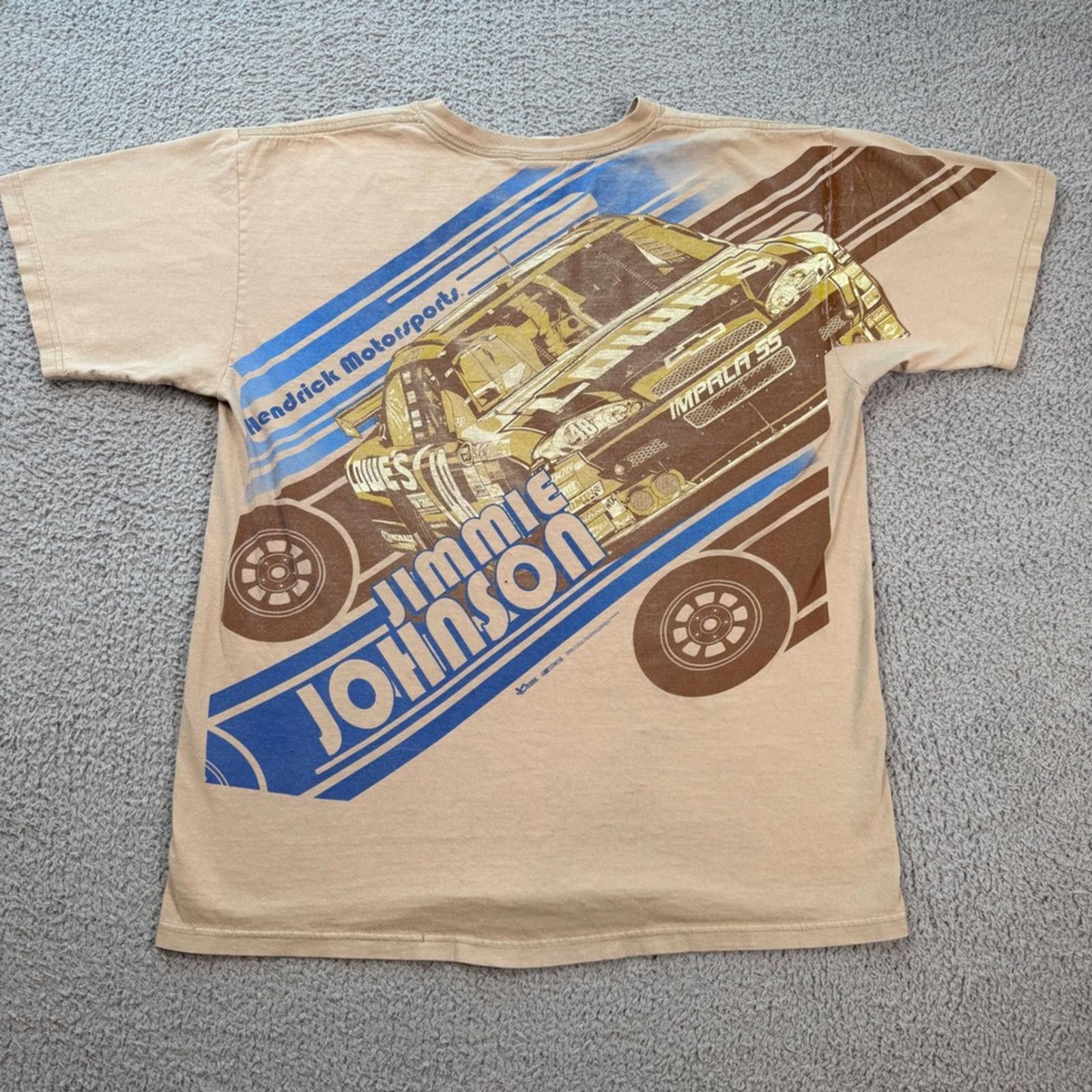 Chase Authentics Vintage Jimmie Johnson Hendrick Motorsports NASCAR T Shirt L Size US L / EU 52-54 / 3 - 2 Thumbnail
