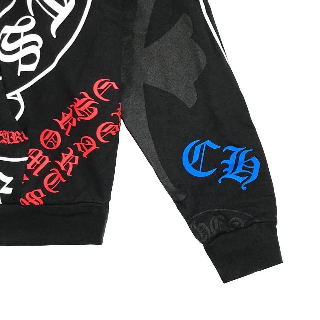 Chrome Hearts Chrome Hearts Multi Cross & Horseshoe Pullover Hoodie Size US L / EU 52-54 / 3 - 3 Thumbnail