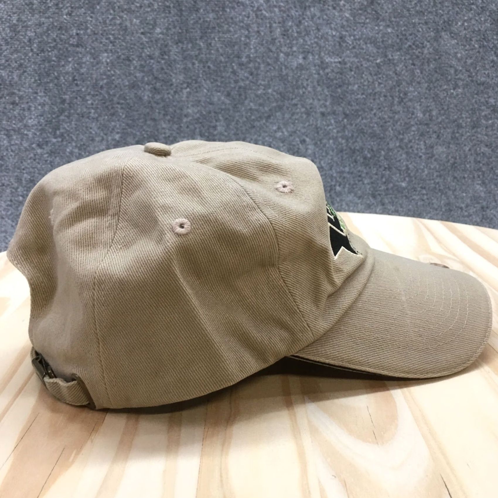 Logo 7 Toppers Baseball Hat Mens Brown One Size Adjustable Embroidered Logo Hat Size ONE SIZE - 7 Thumbnail