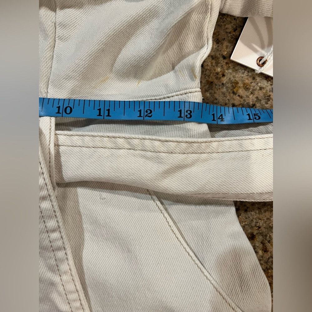Good American Good American Belted Utility Jumpsuit Bone Size 2 (Fits Sma Size 27" / US 4 / IT 40 - 5 Thumbnail