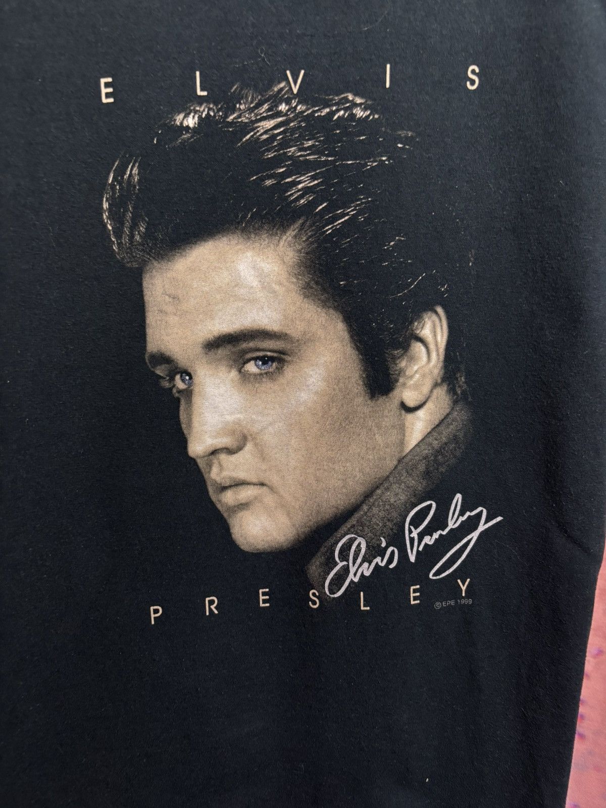 Band Tees Vintage 90s Elvis Presley band tee Size US L / EU 52-54 / 3 - 3 Thumbnail