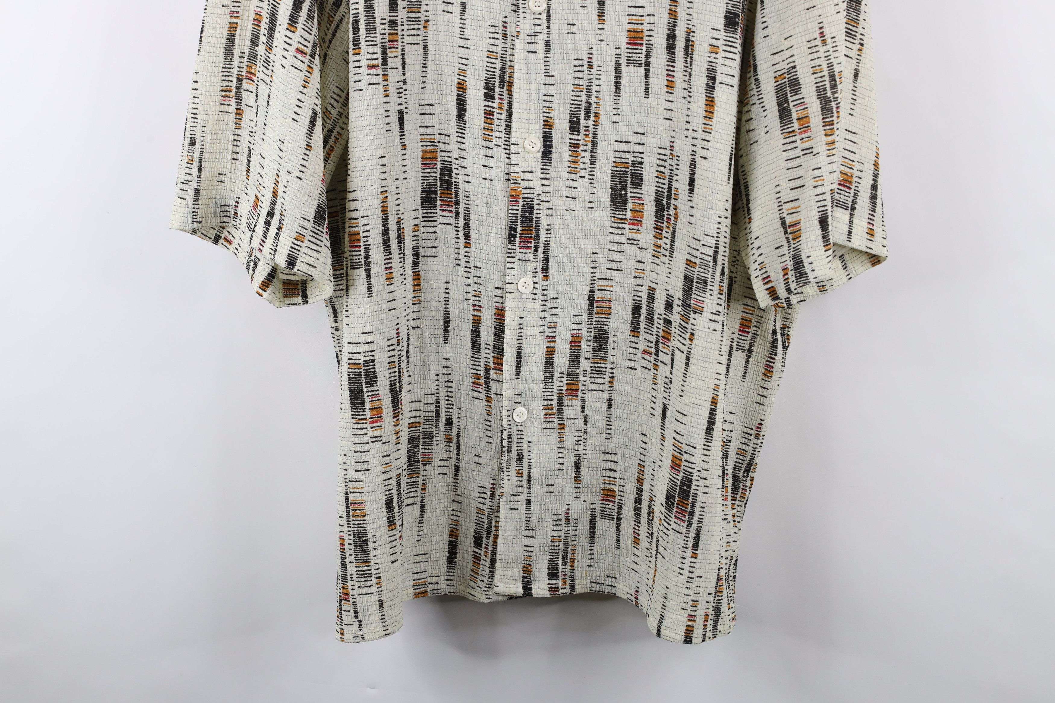 Vintage Vintage 90s Streetwear Hemp Blend Short Sleeve Button Shirt Size US XL / EU 56 / 4 - 3 Thumbnail