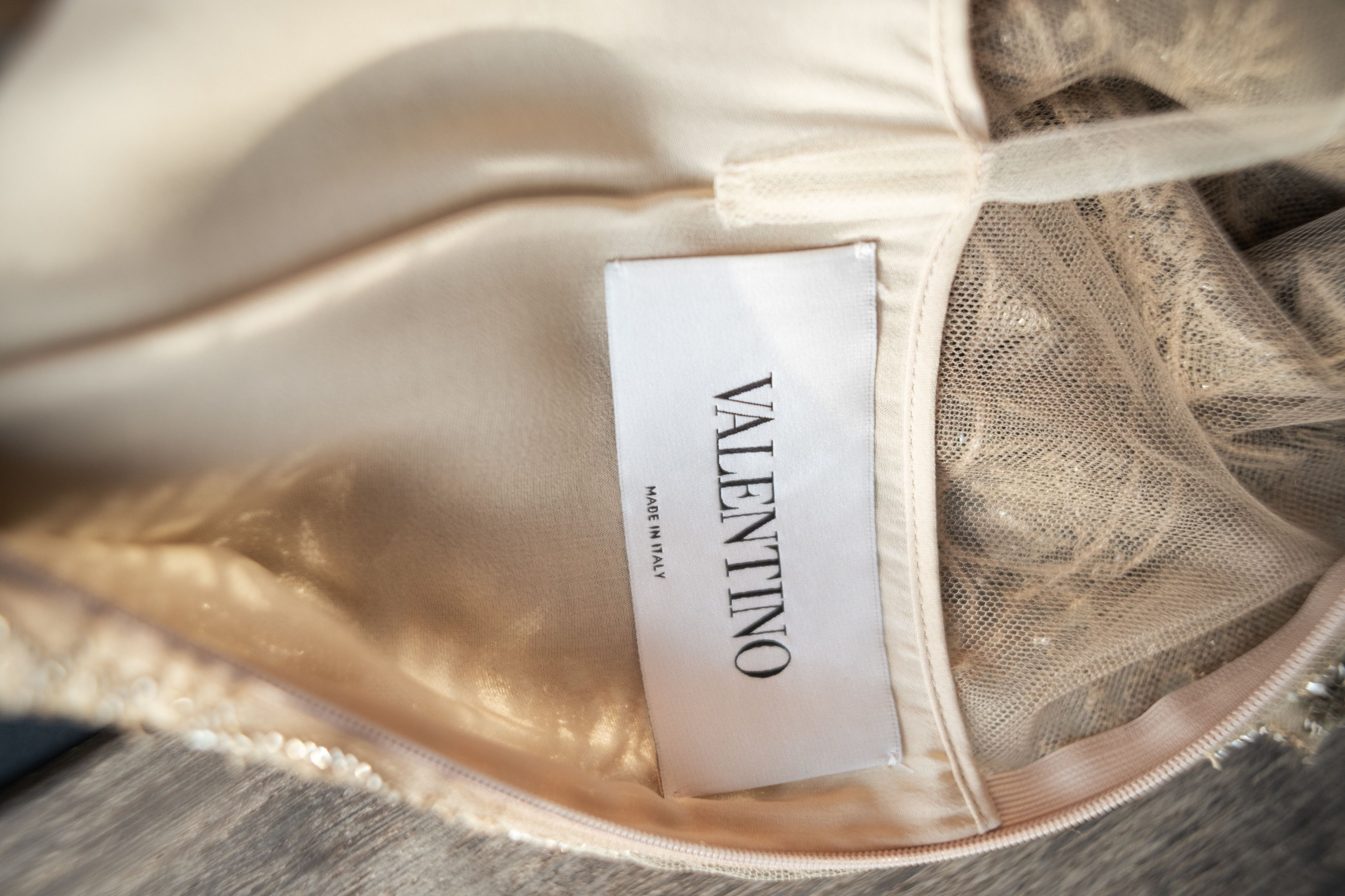 Valentino Valentino Spring 2014 Gold Bead Embellished Tulle Playsuit Size S / US 4 / IT 40 - 6 Thumbnail