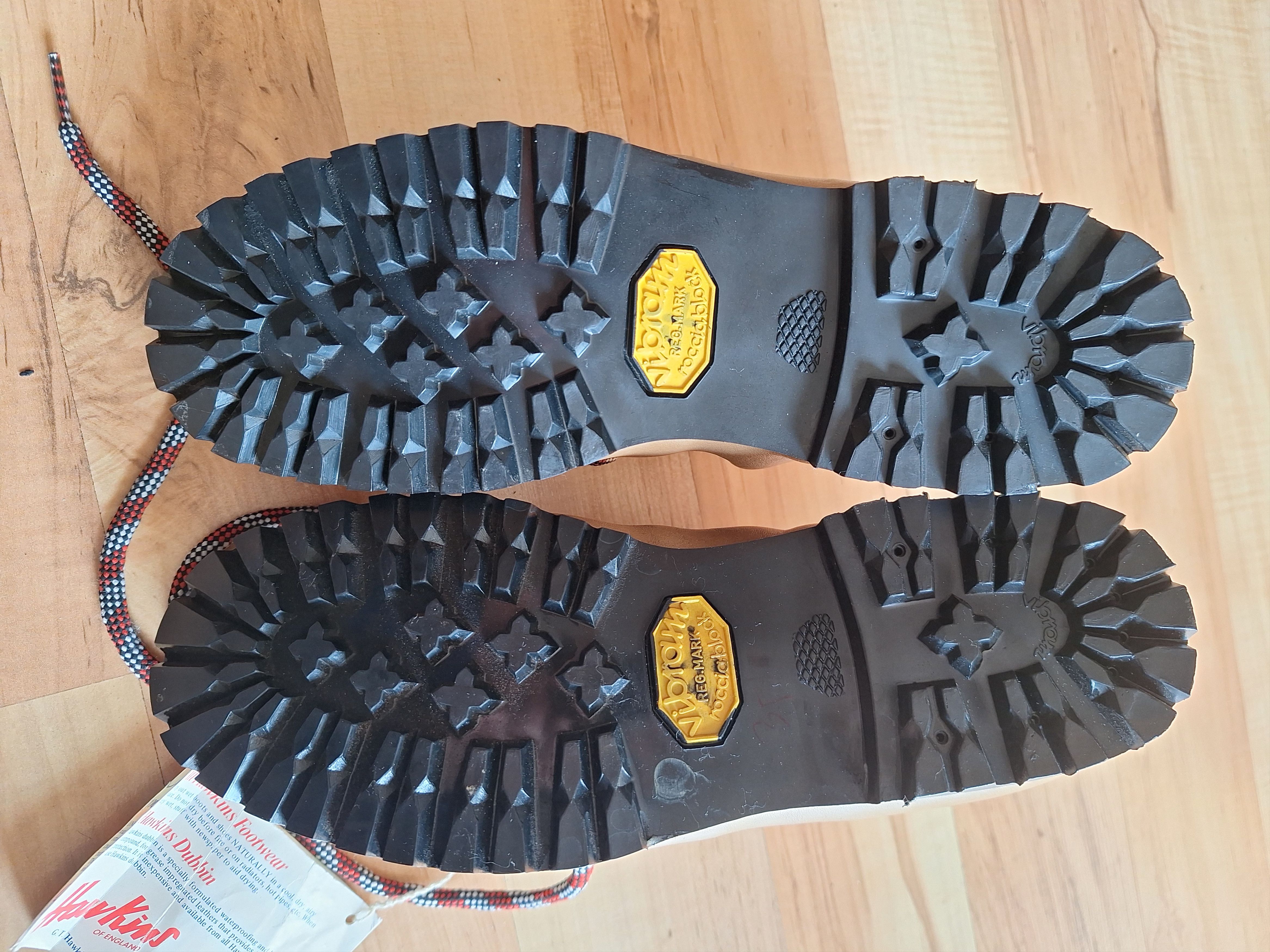 Other Vintage Hawkins of England Hiking Boots - Vibram Sole - UK 4 Size US 7 / IT 37 - 9 Thumbnail