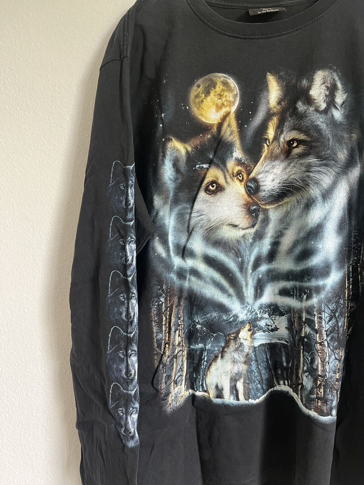 Vintage Wolf shirt Size US L / EU 52-54 / 3 - 2 Thumbnail
