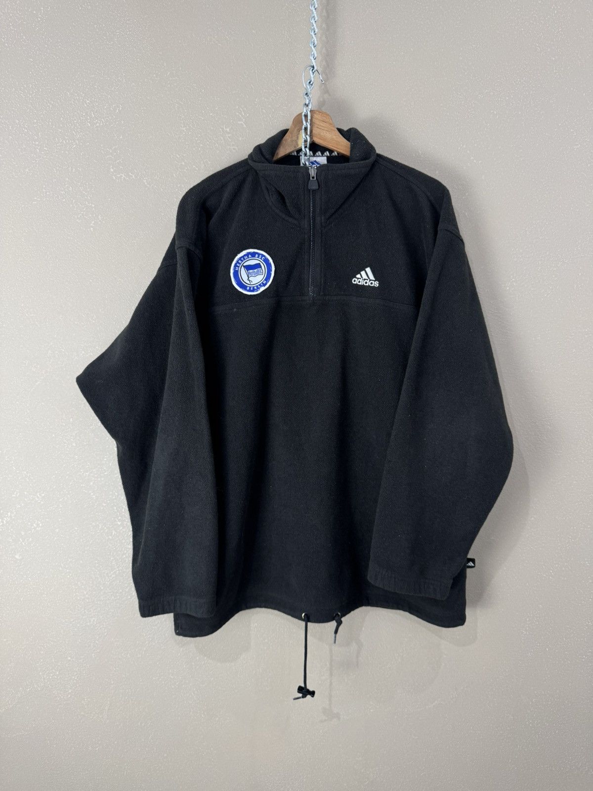 Adidas Adias 90s Hertha Berlin football soccer fleeve sweatshirt Size US L / EU 52-54 / 3 - 1 Thumbnail