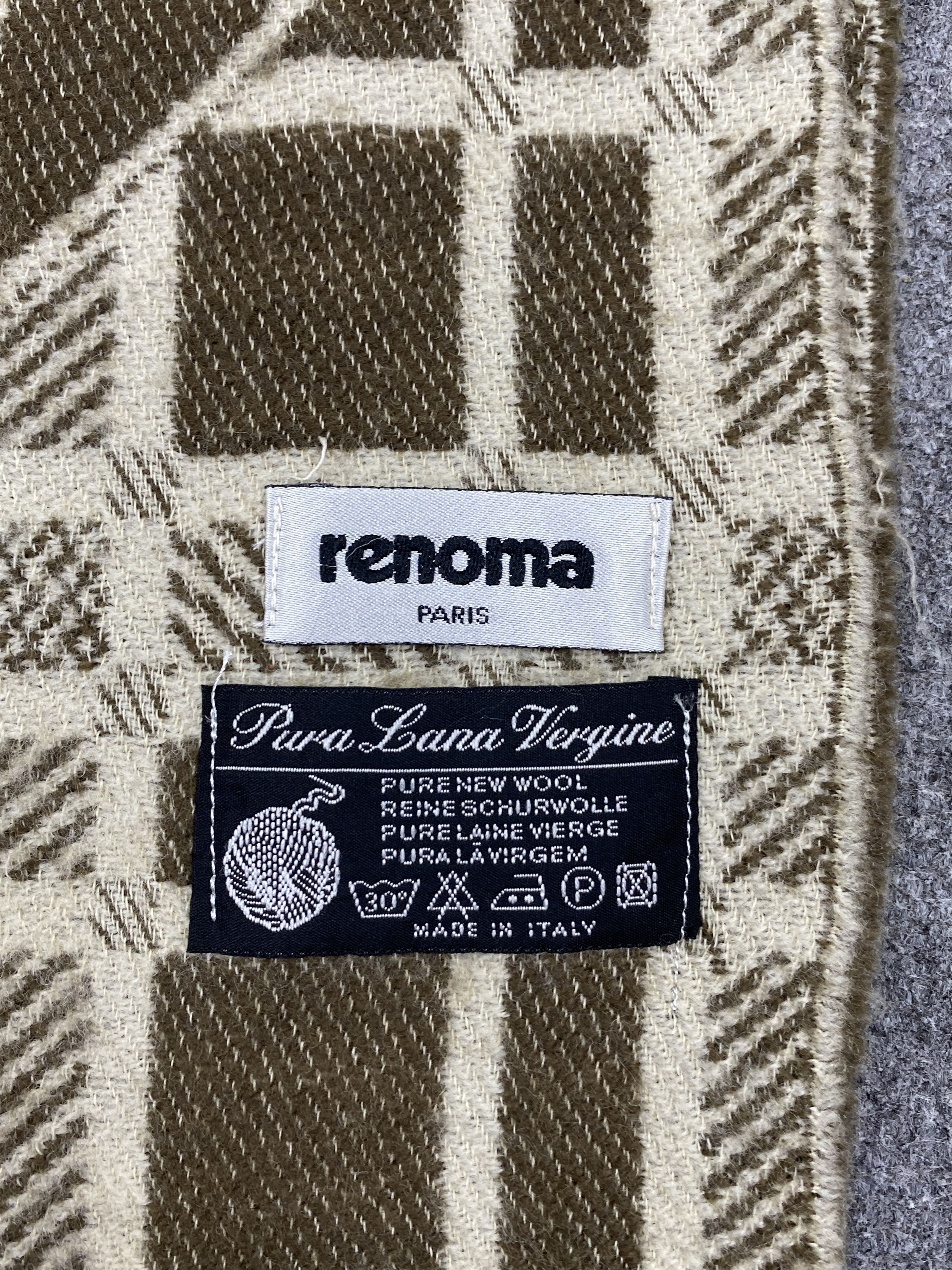 Renoma Renoma Paris Scarf / Muffler / Wool - SC0075 Size ONE SIZE - 7 Thumbnail