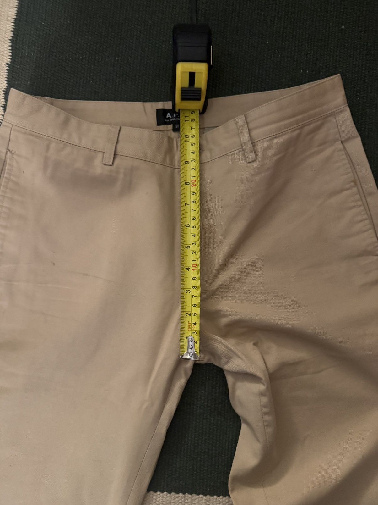A.P.C. Beige A.P.C. Ville Chinos Size US 31 - 6 Thumbnail