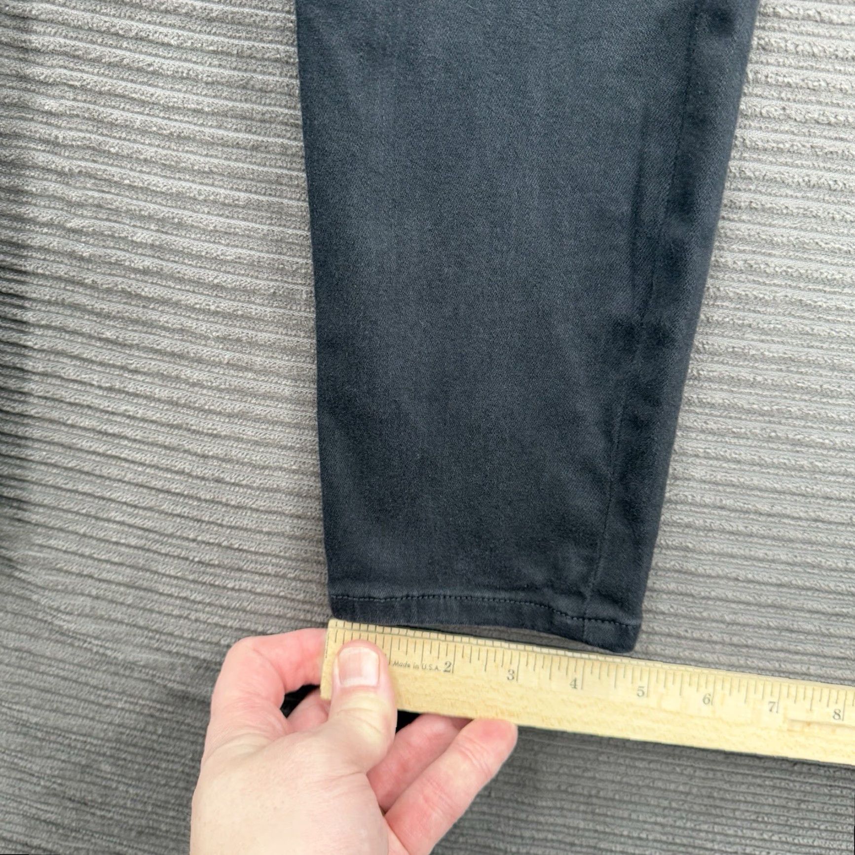 Good American Good American Jeans Women 28 Black Cotton Denim High Rise 90s City College Straight Comfort Rise 27in Inseam Womens Size 28" / US 6 / IT 42 - 7 Thumbnail