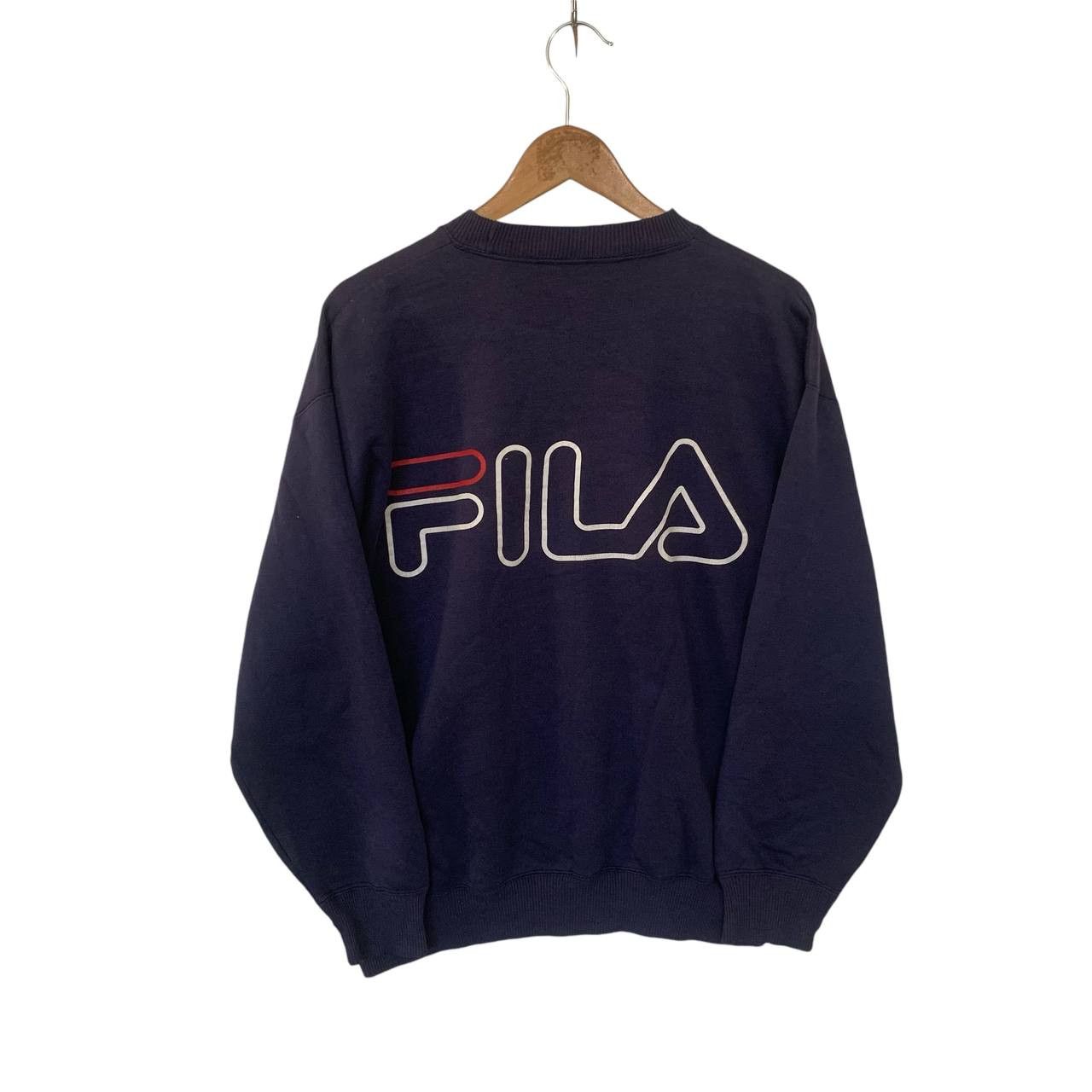 Fila × Vintage Vintage Fila Made in italy sweatshirt spell out logo large Size US L / EU 52-54 / 3 - 2 Thumbnail