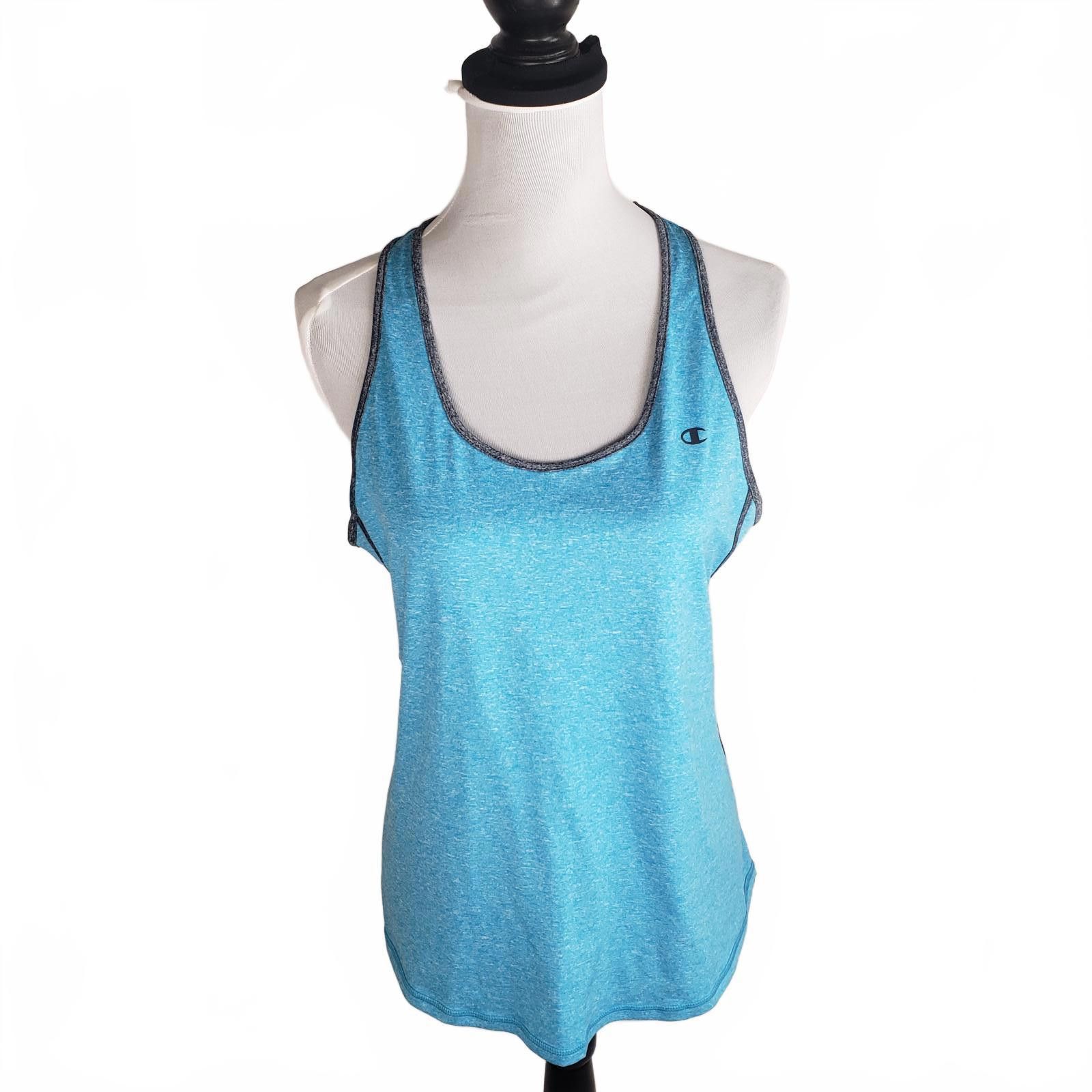 Champion Champion Women’s Powertrain Racerback Tank Top, Blue, Size M Size M / US 6-8 / IT 42-44 - 1 Thumbnail