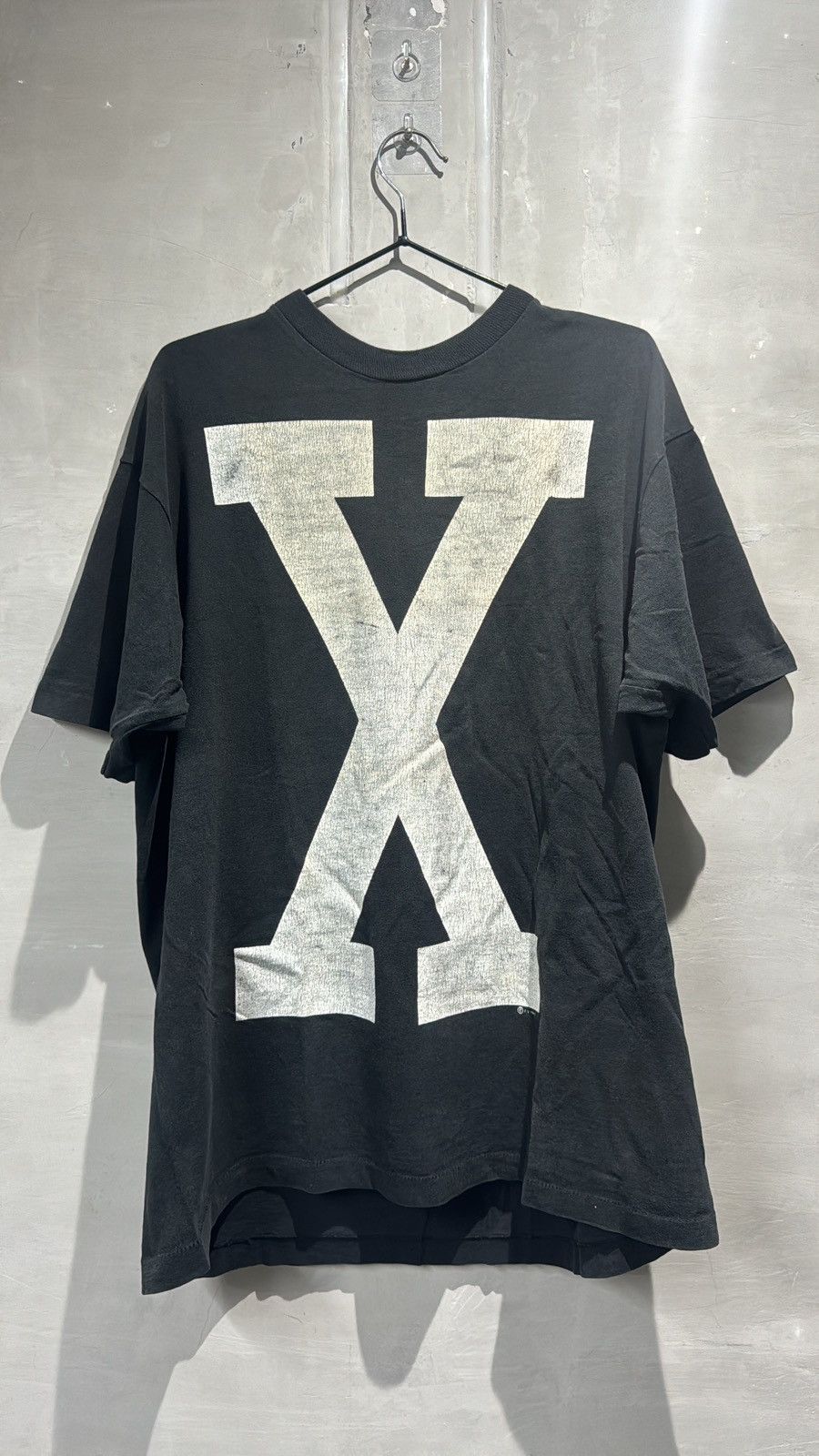 Rap Tees × Vintage Vintage 90s Malcolm X Tshirt Size US XL / EU 56 / 4 - 1 Thumbnail
