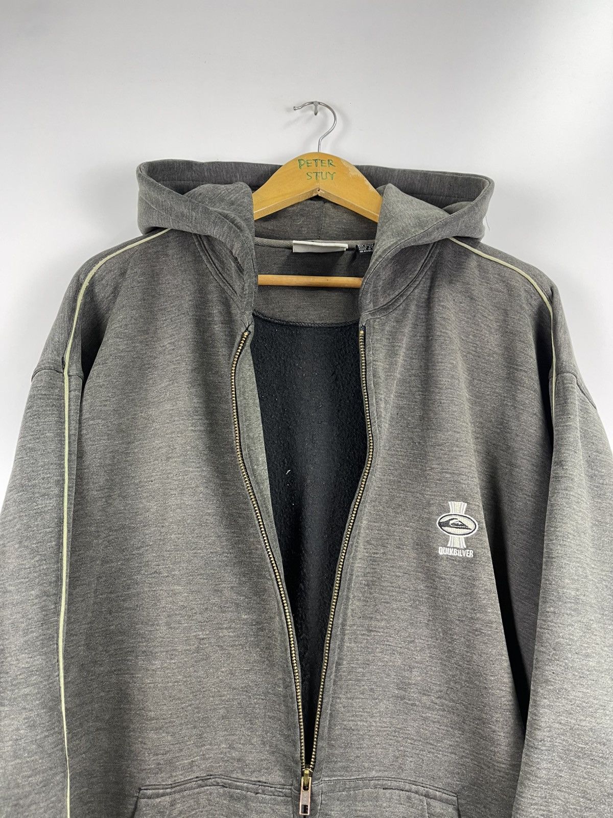 Quiksilver × Vintage Vintage Quiksilver Hoddies Size US L / EU 52-54 / 3 - 12 Thumbnail