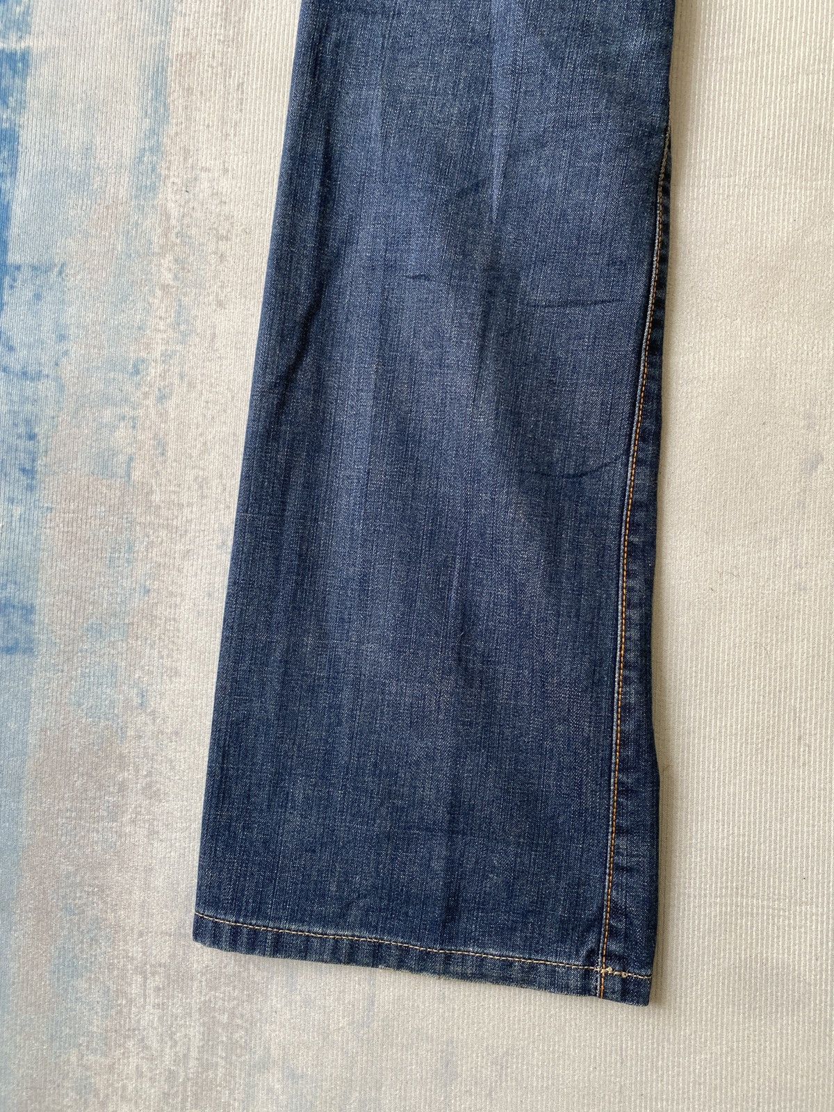 Diesel Vintage Diesel Low Rise Flare Blue Faded Denim Size US 28 / EU 44 - 9 Thumbnail