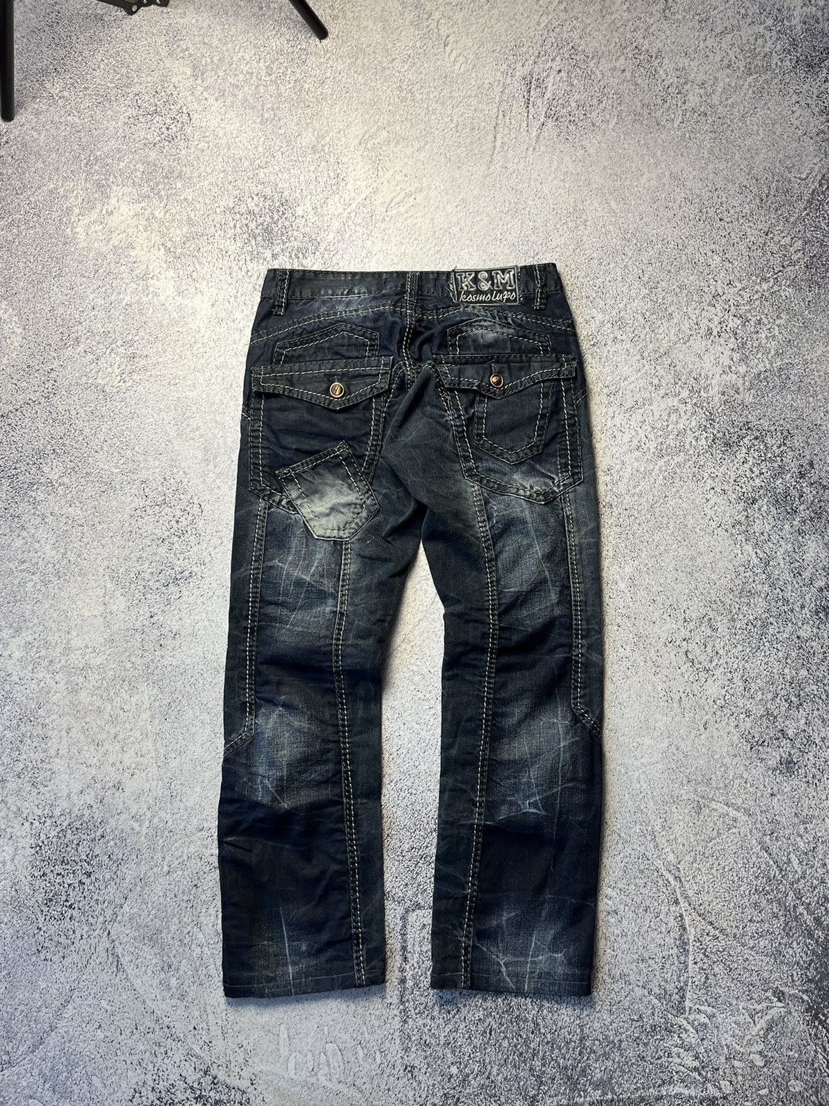 Japanese Brand 0Os VINTAGE Avant Garde Japanese Style Baggy Pants Y2K Size US 32 / EU 48 - 18 Thumbnail