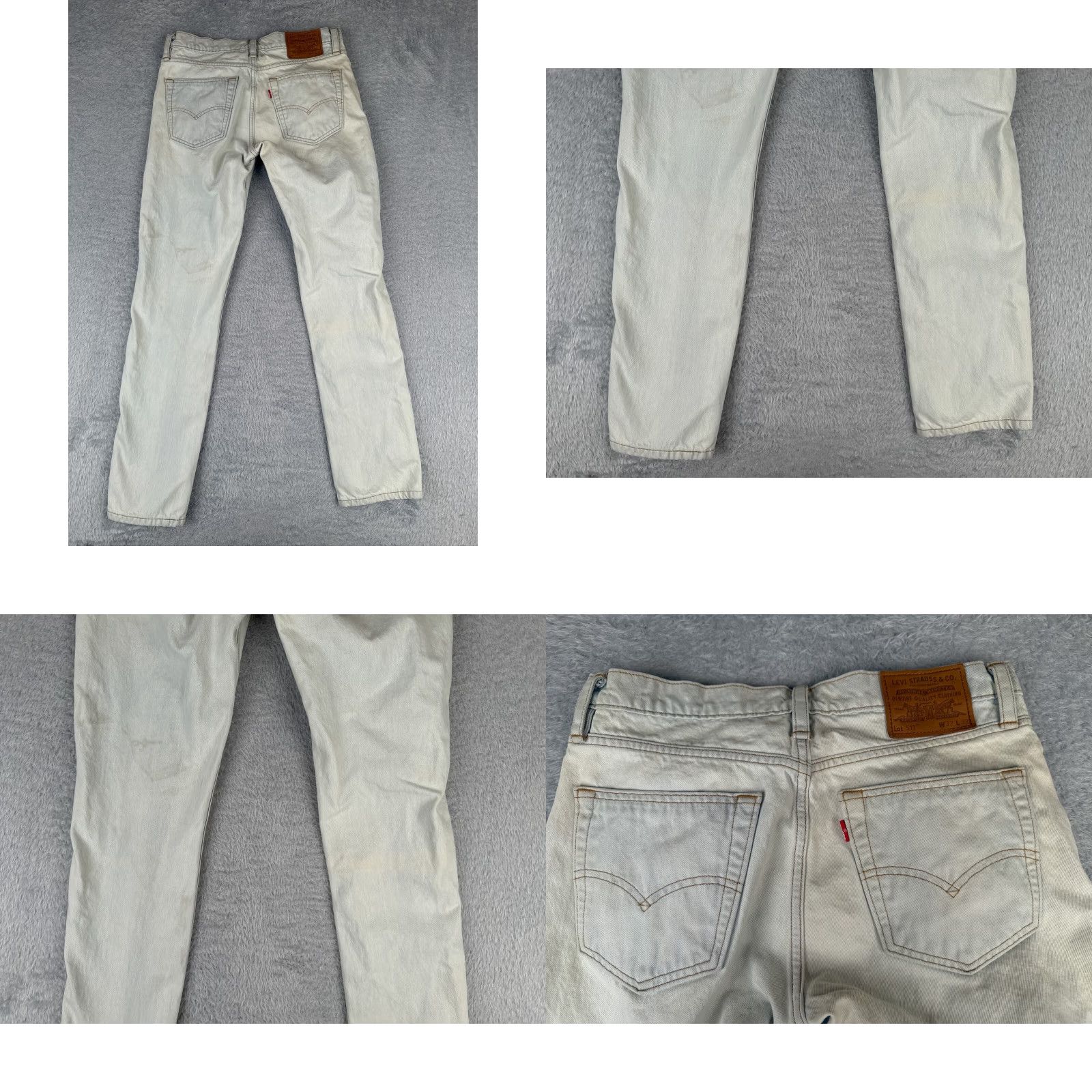 Levi's Levi's Jeans 32 Blue Denim 511 Cotton Premium Regular Straight 5-Pocket Design Mens Jeans jeans Slimming 30x30 Sample Vintage No N/A Size US 32 / EU 48 - 9 Thumbnail