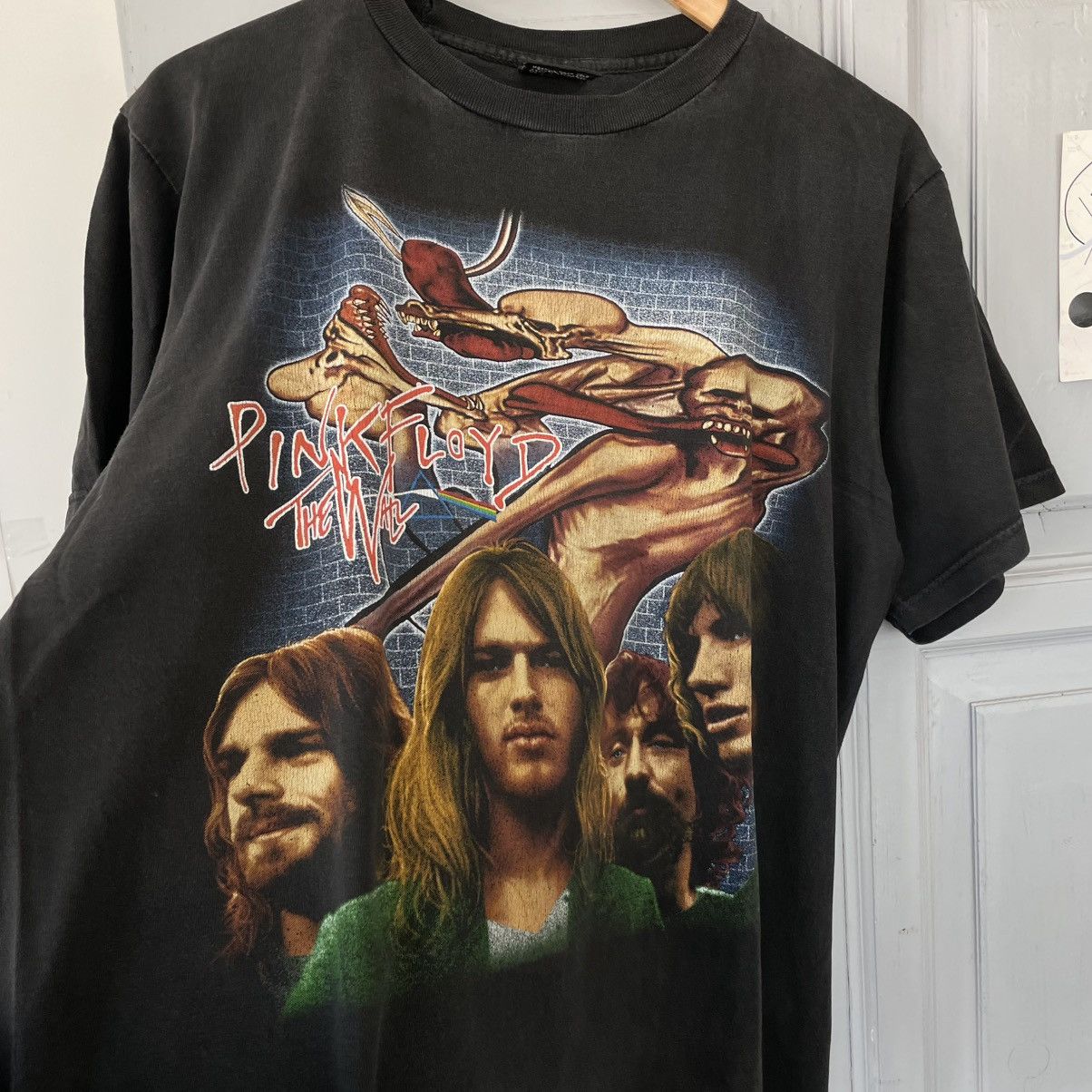 Pink Floyd × Vintage Vintage 90’s Pink Floyd The Wall Avantgarde T-shirt Size US XL / EU 56 / 4 - 4 Thumbnail