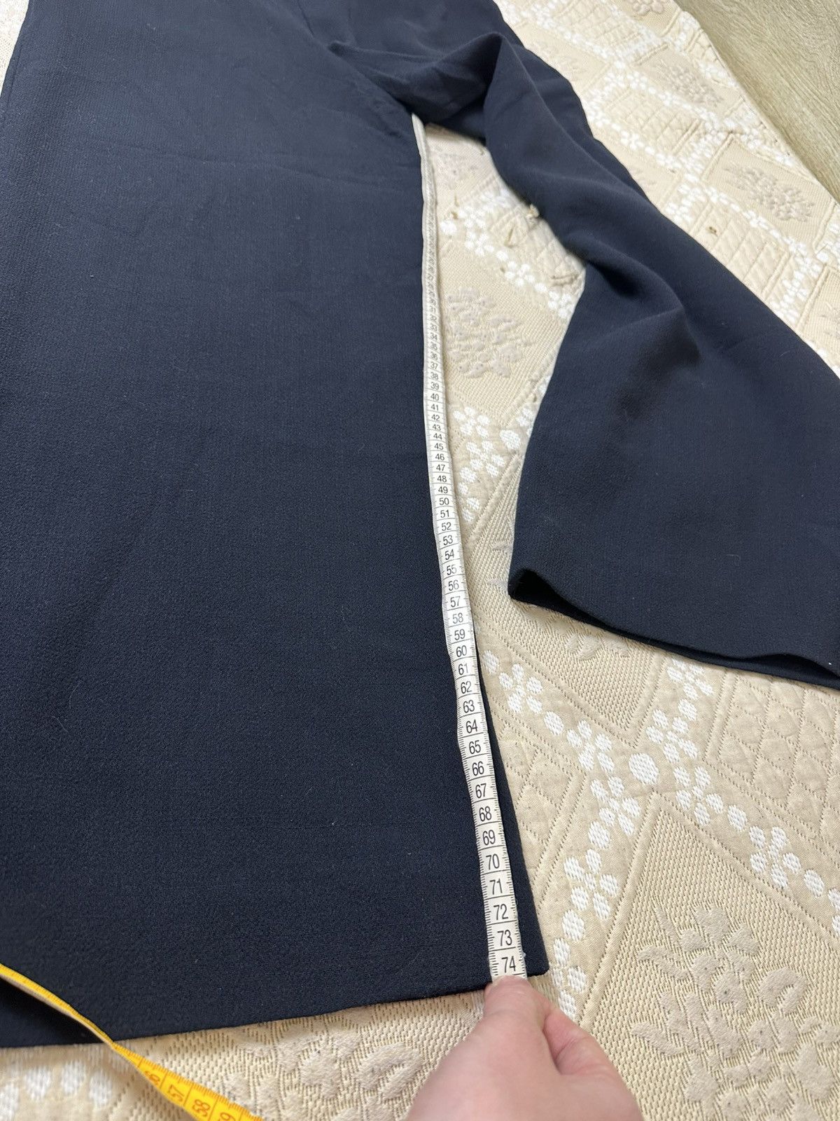 OSKA 🔥 OSKA Wide Wool Trousers Baggy Pants Navy Blue 505 Size 30" / US 8 / IT 44 - 11 Thumbnail