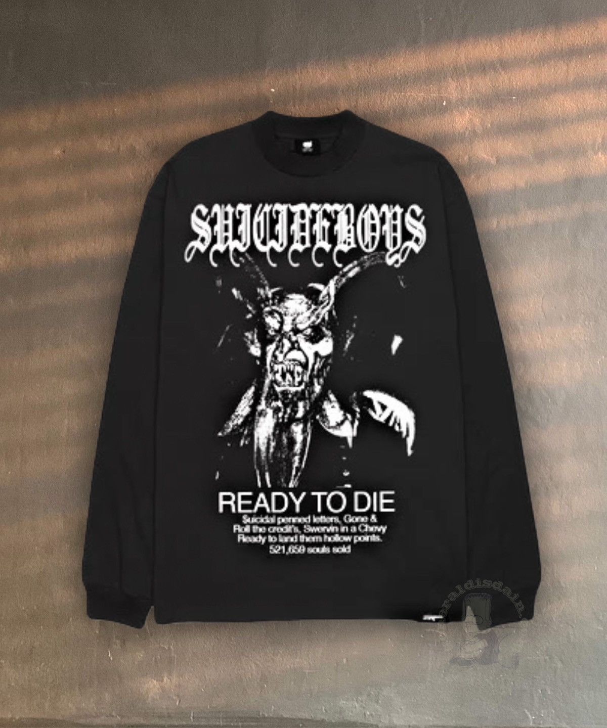 $uicideboys long hot sleeve shirt