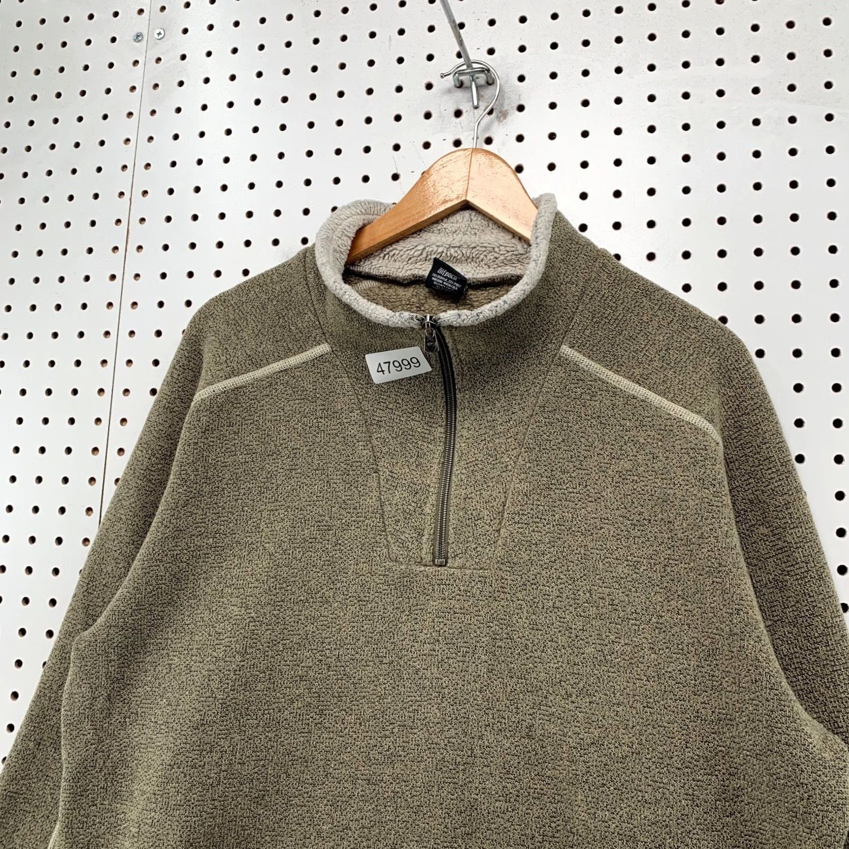Vintage Kuhl Europa 1/4 Zip Fleece Sweatshirt Pullover Mens XL Alfpaca Oatmeal Outdoor Size US XL / EU 56 / 4 - 6 Thumbnail