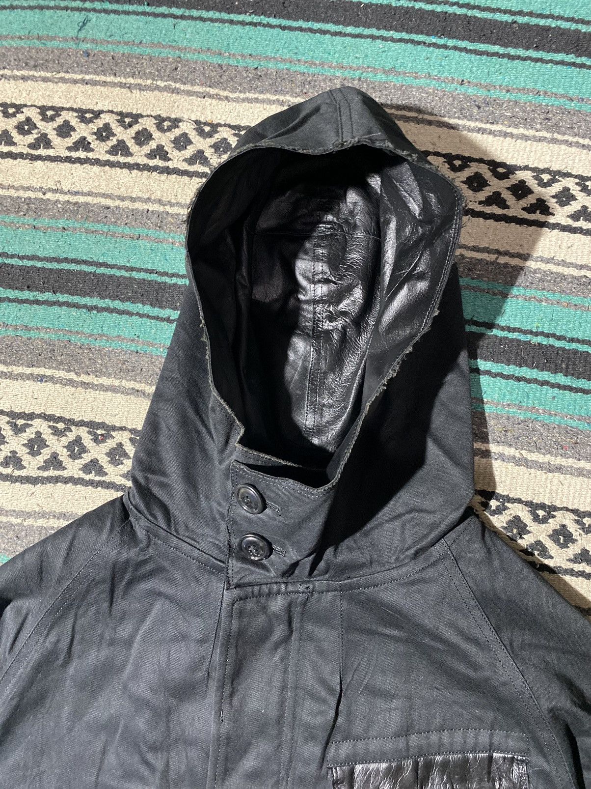 Diet Butcher Slim Skin AW2015 "Feather to Snow" Sheep Leather Parka Size US M / EU 48-50 / 2 - 4 Thumbnail