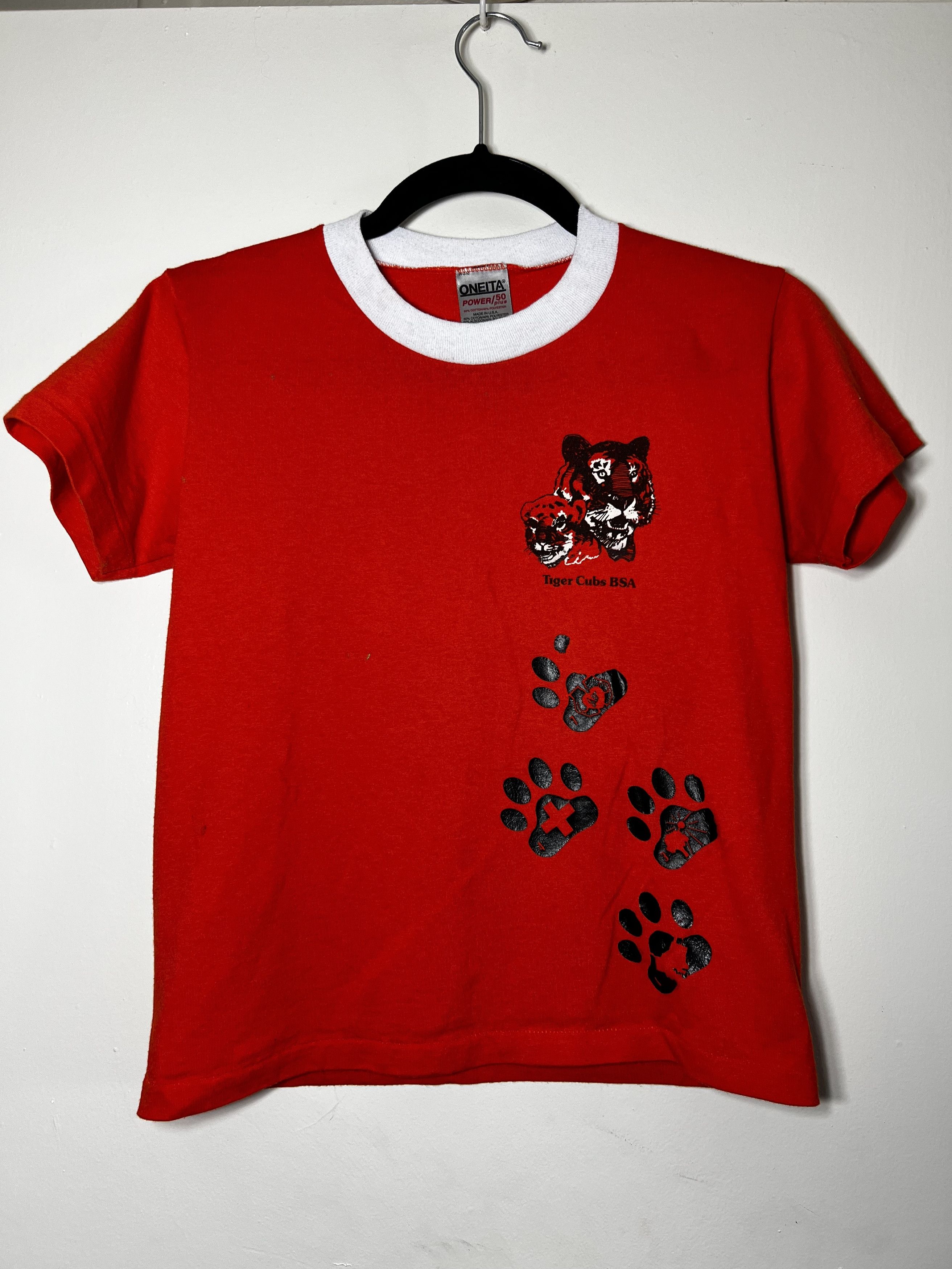 Vintage Vintage Tiger Cubs BSA - Boy Scouts of America T-Shirt Size XXS / US 00 / IT 34 - 1 Thumbnail