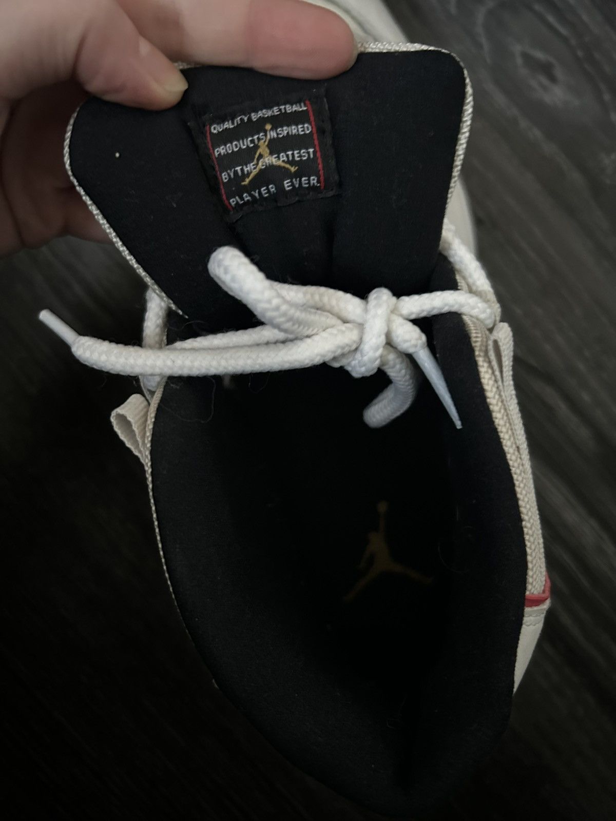 Jordan Brand × Nike Platinum Tint Jordan 11s - Size 12 Size US 12 / EU 45 - 5 Thumbnail