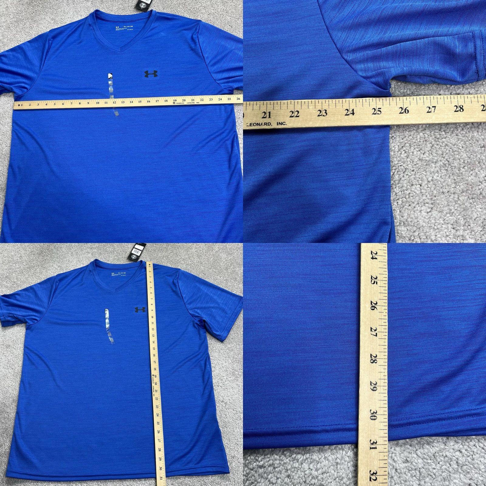 Under Armour Under Armour Tech Shirt Mens 2XL Blue Loose Fit Short Sleeve Activewear Workout NWT Size US XXL / EU 58 / 5 - 8 Thumbnail