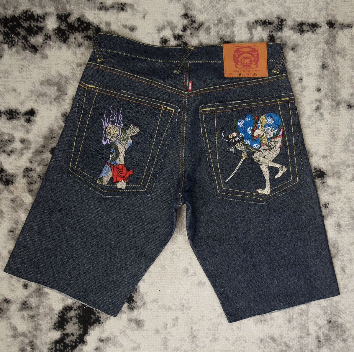 Japanese Brand Red Monkey Company RMC Martin Ksohoh Jorts Size US 32 / EU 48 - 1 Thumbnail
