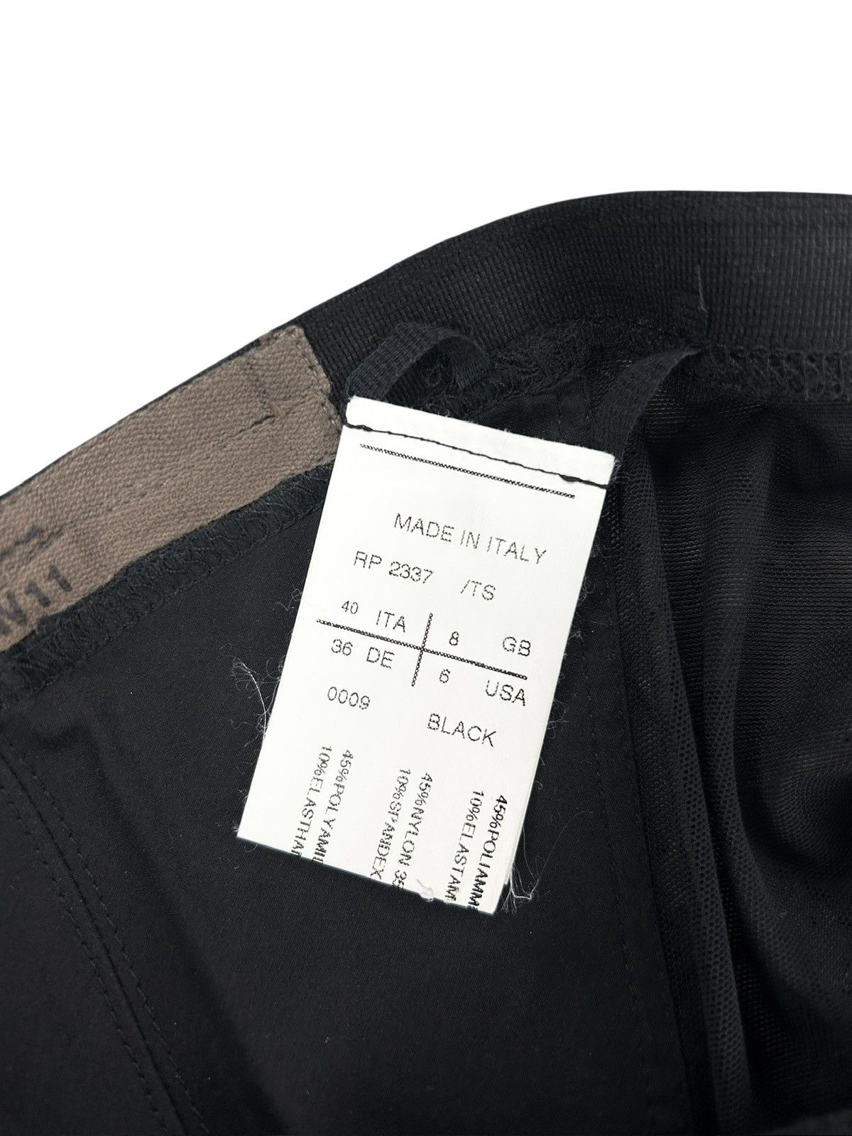 Rick Owens F/W 11 Limo Mesh Tights Size 27" / US 4 / IT 40 - 5 Thumbnail