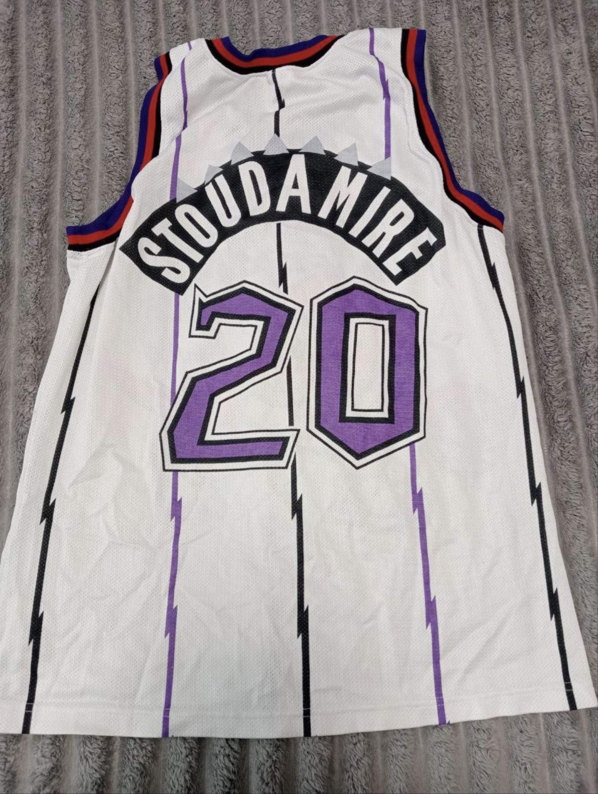 Champion Toronto Raptors #20 Stoudamire Vintage Rare Jersey Size US L / EU 52-54 / 3 - 2 Thumbnail