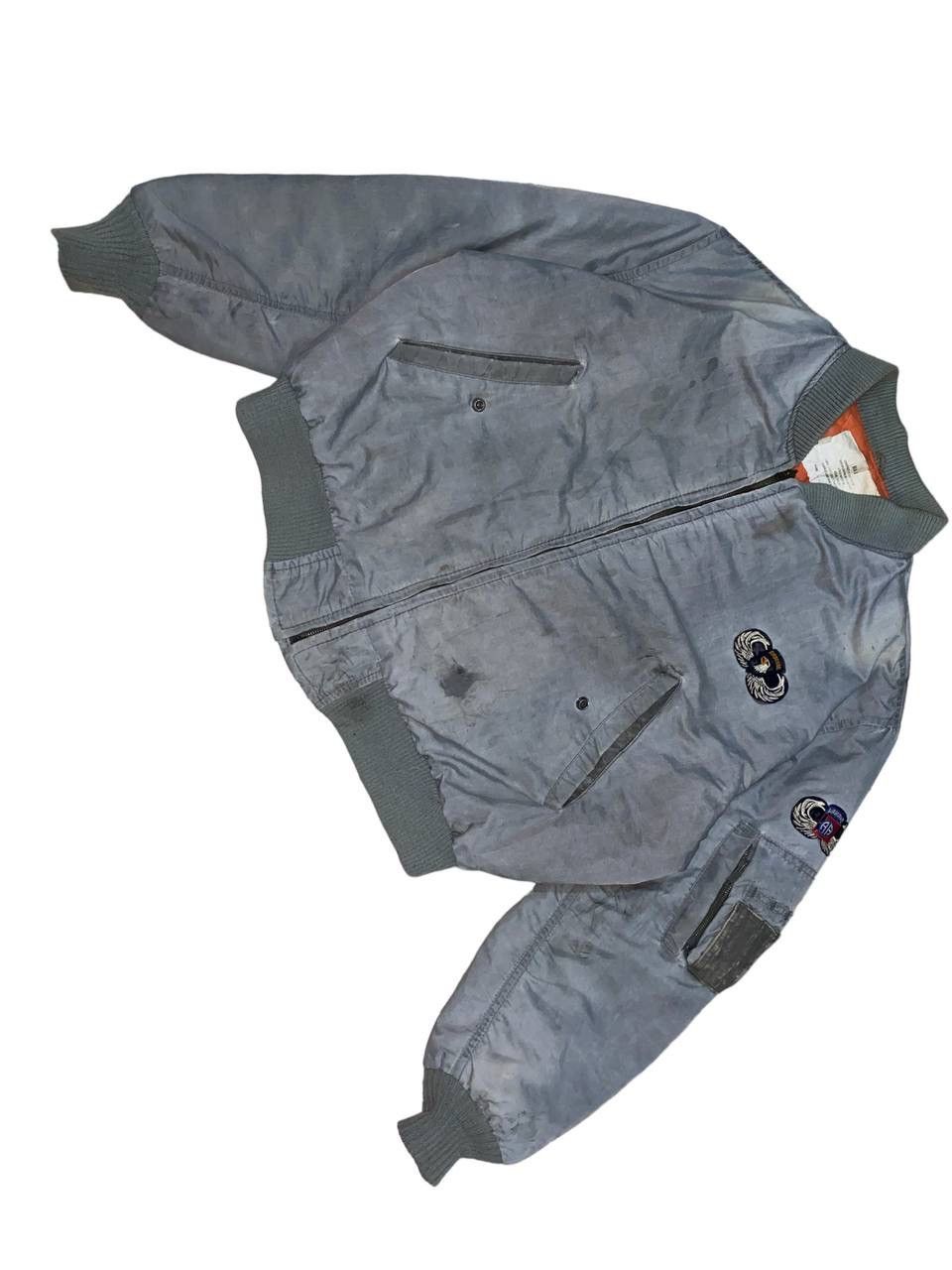 Other Vintage Us Air Force Airbone Bomber Jacket Size US M / EU 48-50 / 2 - 1 Thumbnail