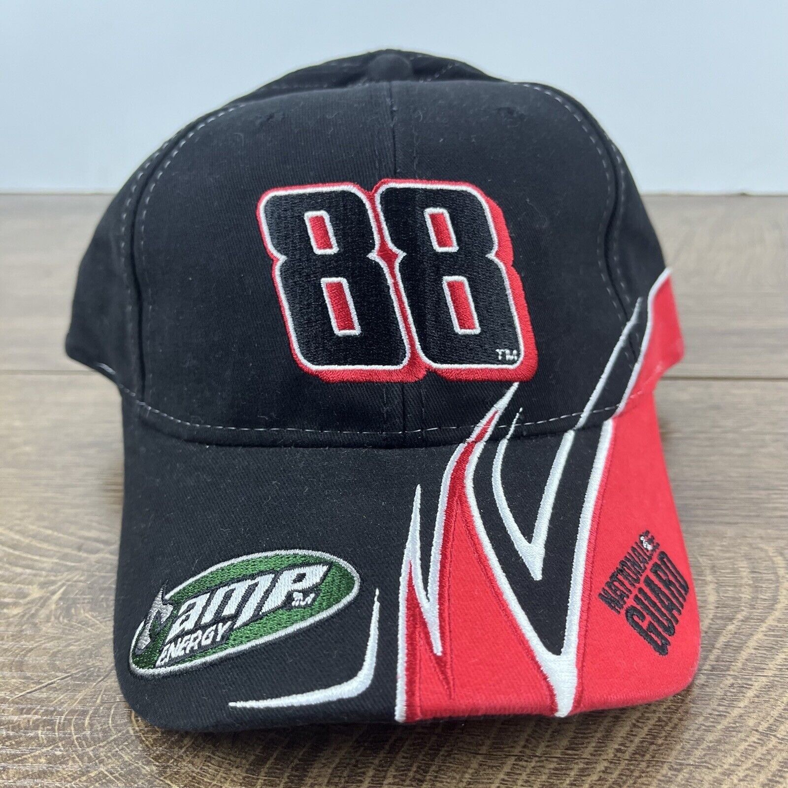 Other Dale Earnhardt JR 88 Hat NASCAR Hat Black Hat Adjustable Bla Size ONE SIZE - 1 Thumbnail