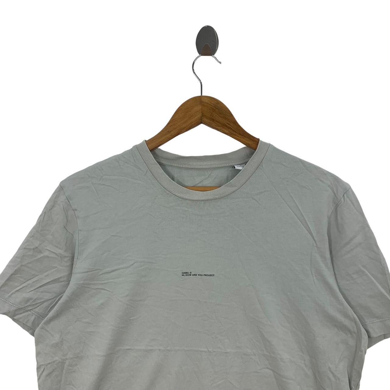 OAMC OAMC MADE IN PORTUGAL Hi How Are You Project Tee Shirt Top Size US S / EU 44-46 / 1 - 3 Thumbnail