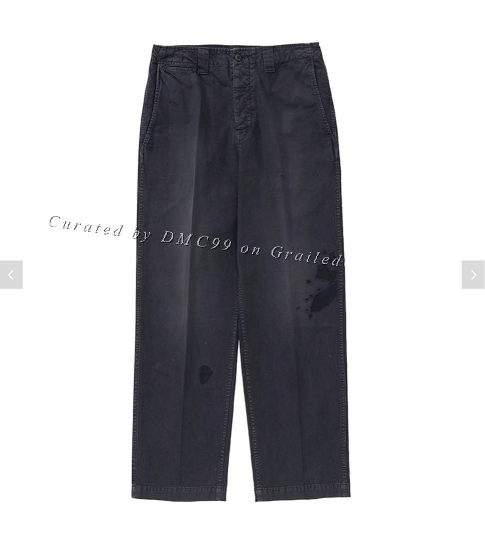 Visvim WIDE CHINO PANTS CRASH | Grailed