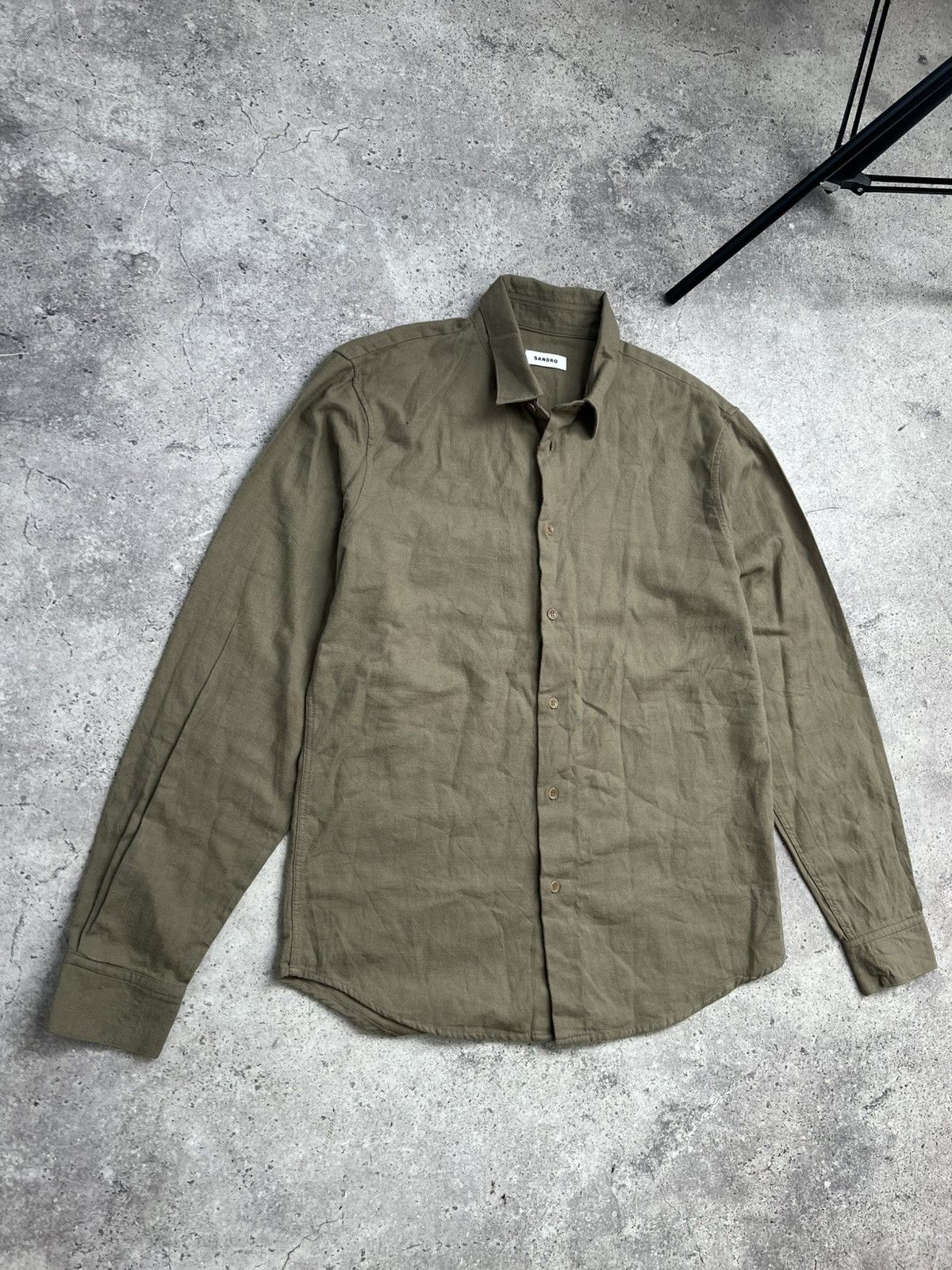 Sandro Sandro Shirt L size Size US L / EU 52-54 / 3 - 2 Thumbnail