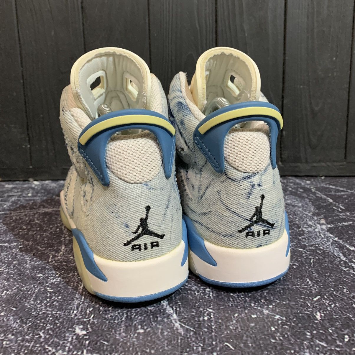 Nike Nike Air Jordan 6 Retro Washed Denim Size 37.5 EU 5 YUS Size US 7.5 / IT 37.5 - 6 Thumbnail
