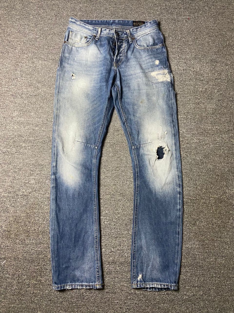Zara Vintage Zara Denim Collection Distressed Jeans (164) Size US 30 / EU 46 - 1 Thumbnail