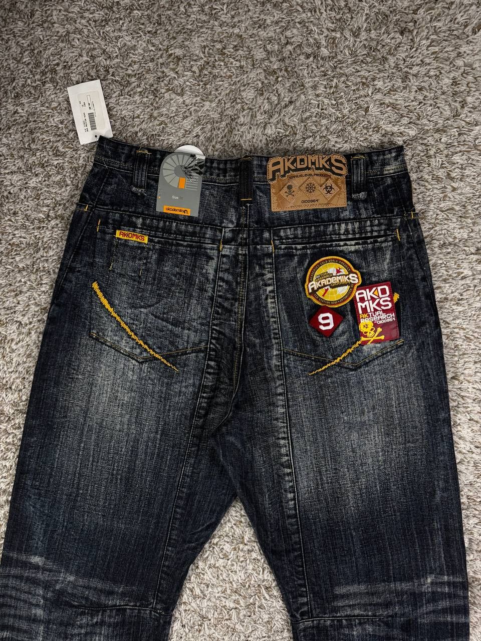 Akademiks Vintage Akademiks Baggy Jeans Denim Y2K Hip Hop Patches Size US 36 / EU 52 - 16 Thumbnail