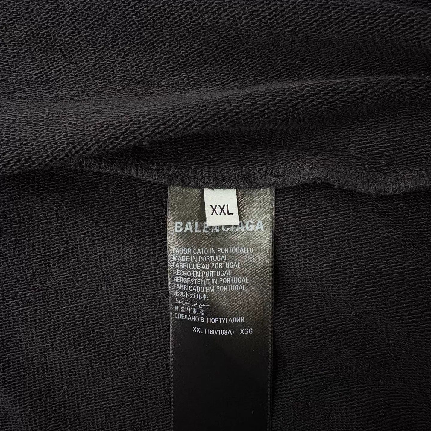 Balenciaga Balenciaga FW22 Tie-Dye Logo Zip-Hood Oversize Unisex Jkt Size XXL / US 16-18 / IT 52-54 - 5 Thumbnail