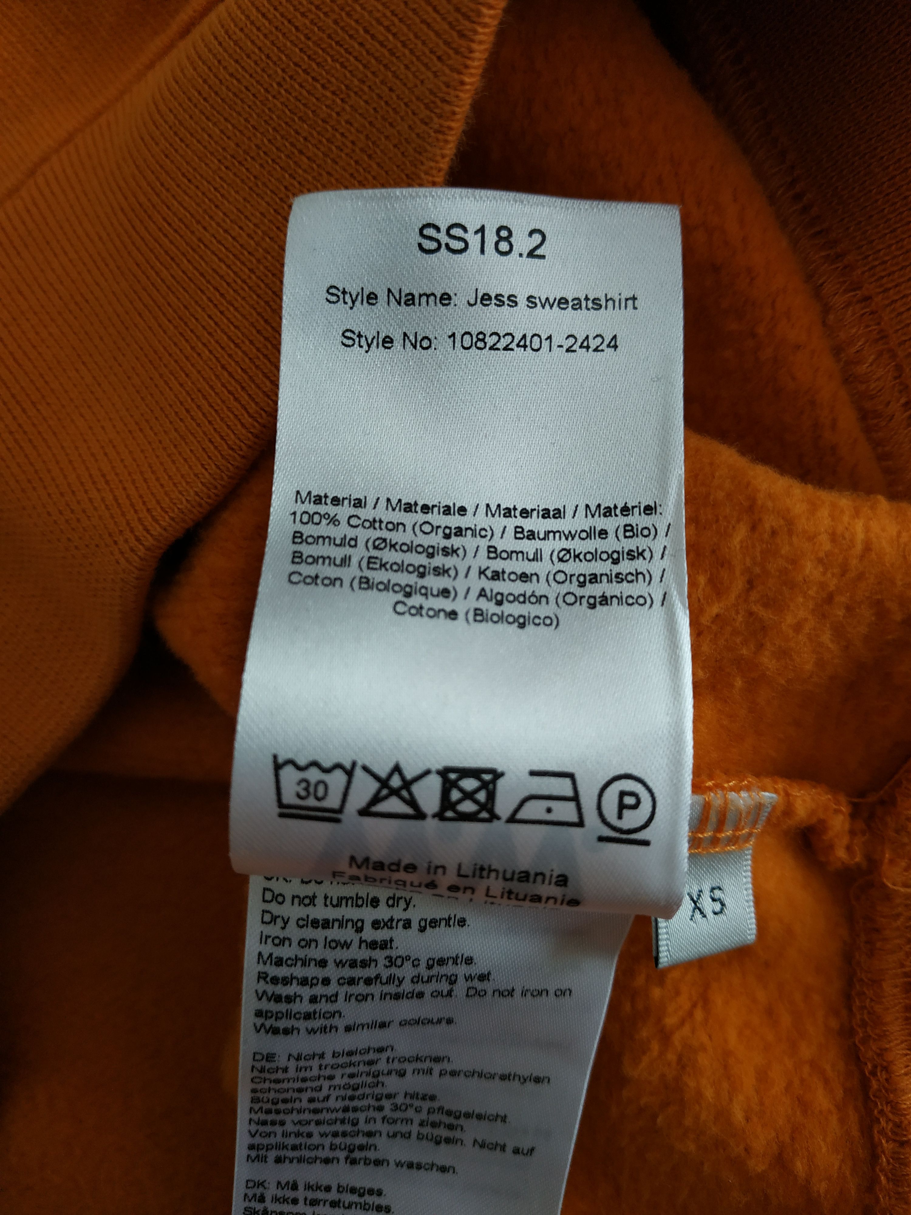 Wood Wood Wood Wood Double A Women's Sweatshirt, s. XS Size XS / US 0-2 / IT 36-38 - 12 Thumbnail