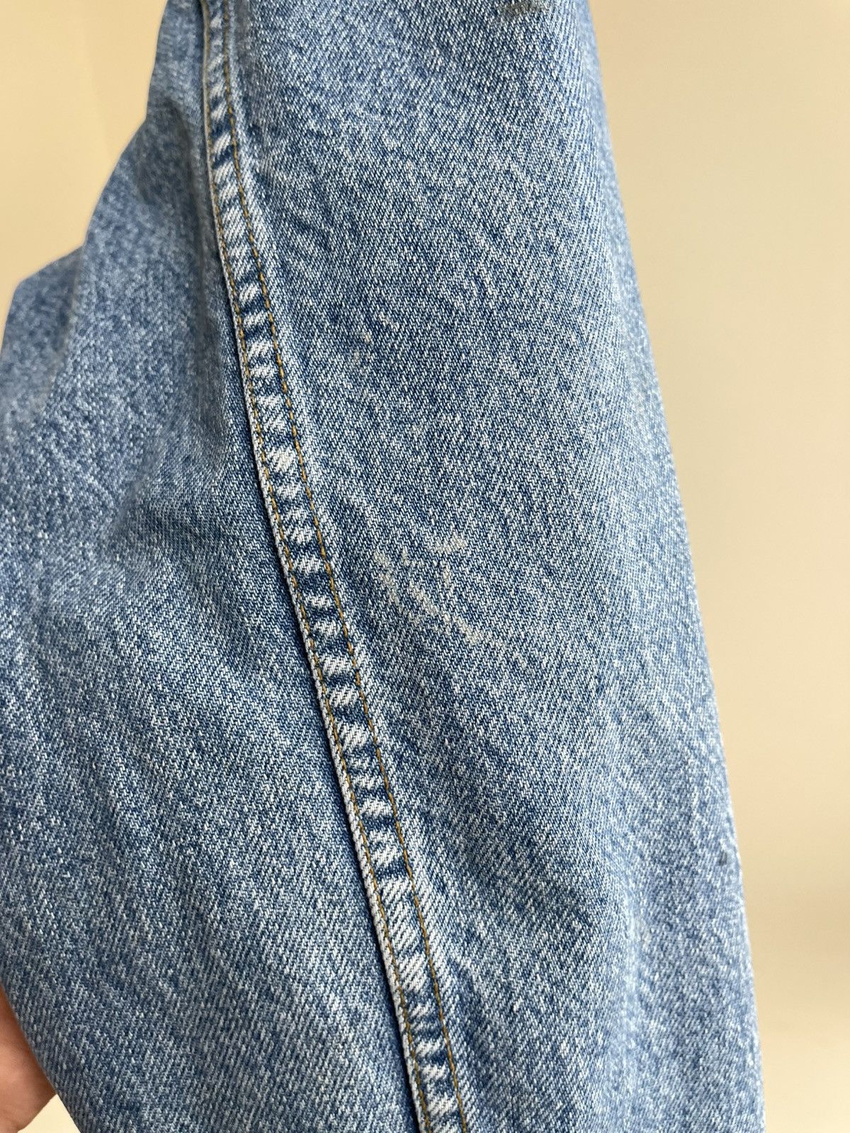 Levi's Type 3 Flannel Blanked Lined Washed Denim Trucker Jacket 90s Size US M / EU 48-50 / 2 - 25 Thumbnail