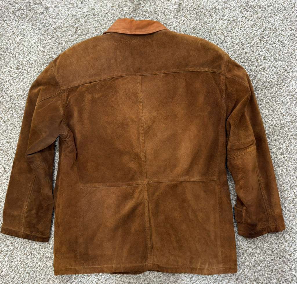 Other VINTAGE REFLEX SUEDE LEATHER JACKET Size US S / EU 44-46 / 1 - 2 Thumbnail