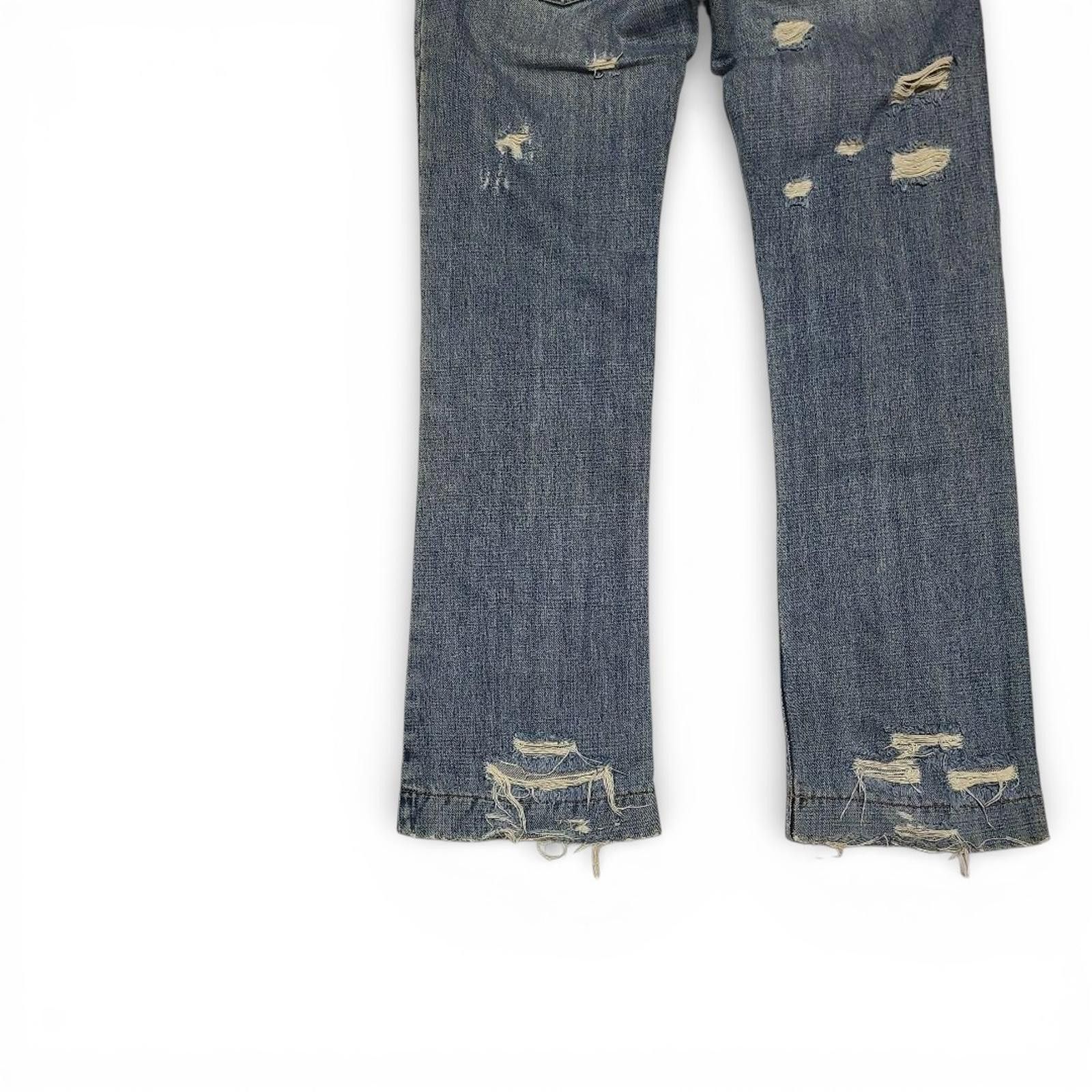 Dolce & Gabbana DOLCE&GABBANA - Distressed Blue Denim Jeans Size US 44 / EU 60 - 7 Thumbnail