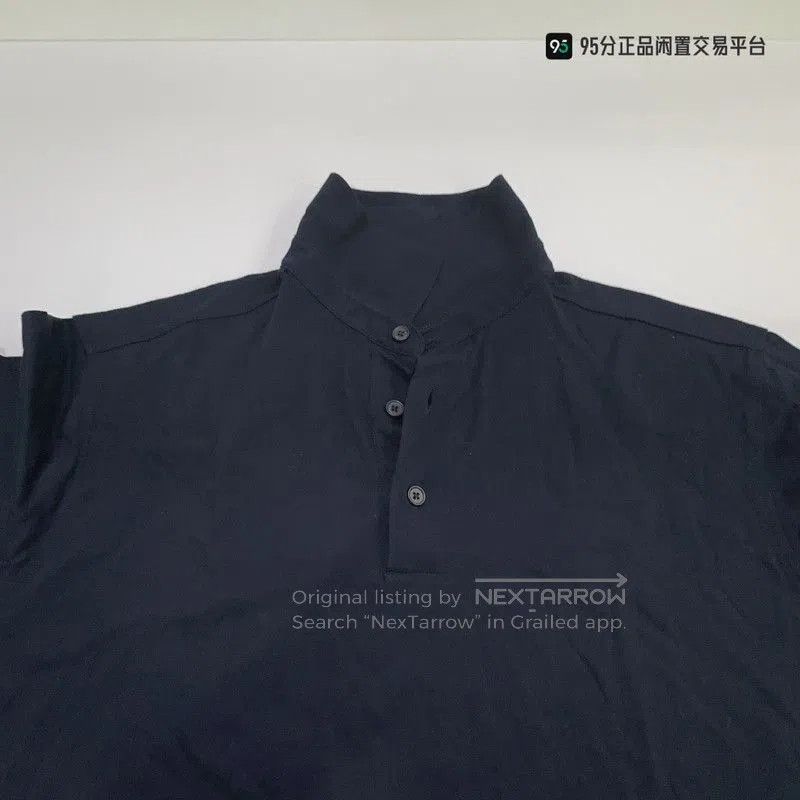 Ermenegildo Zegna Ermenegildo Zegna Men's Blue Polo Collar Sweater. Size US M / EU 48-50 / 2 - 3 Thumbnail
