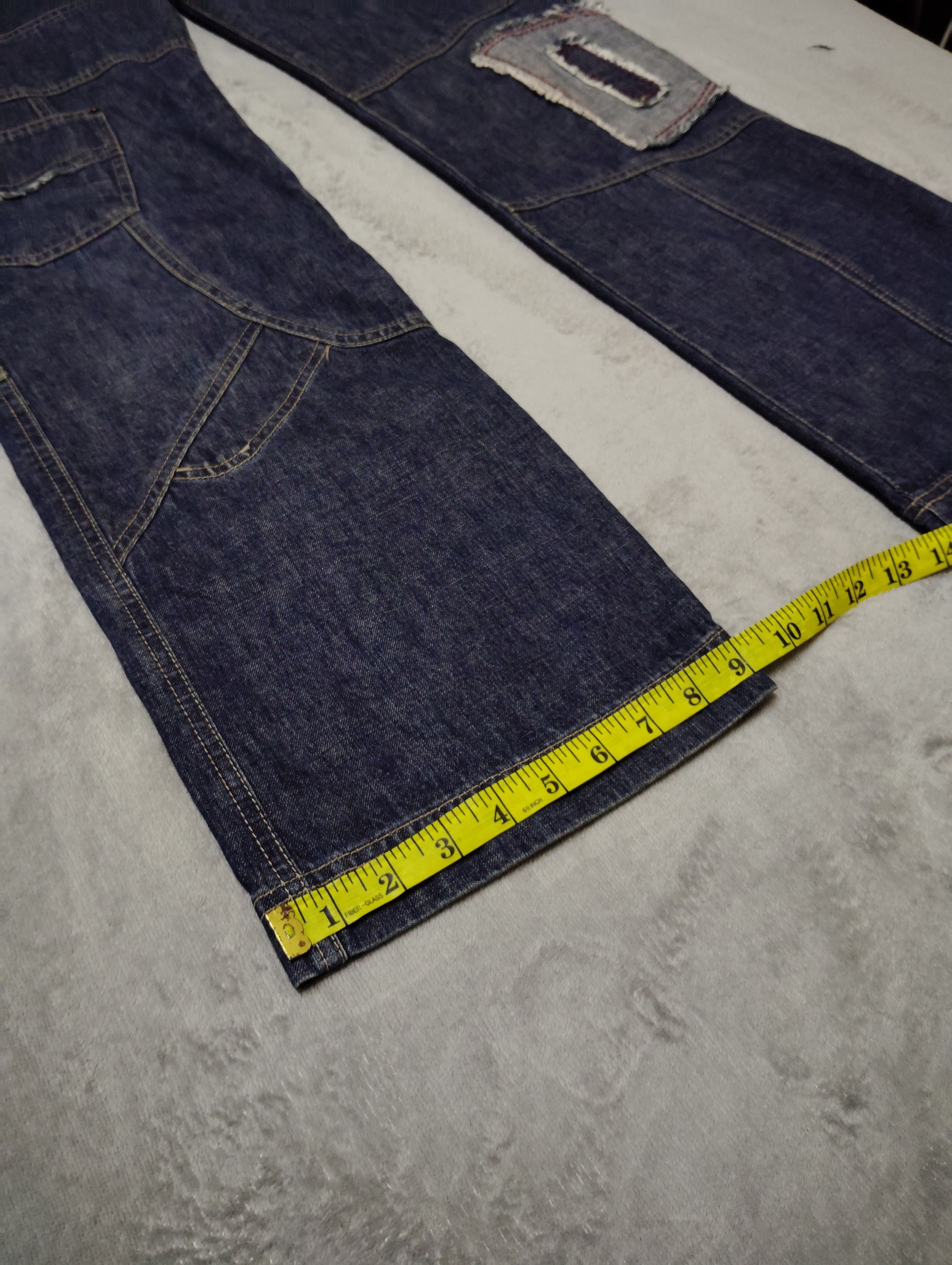 Designer × Japanese Brand VINTAGE DRUG STORES DENIM PANT Size US 32 / EU 48 - 13 Thumbnail