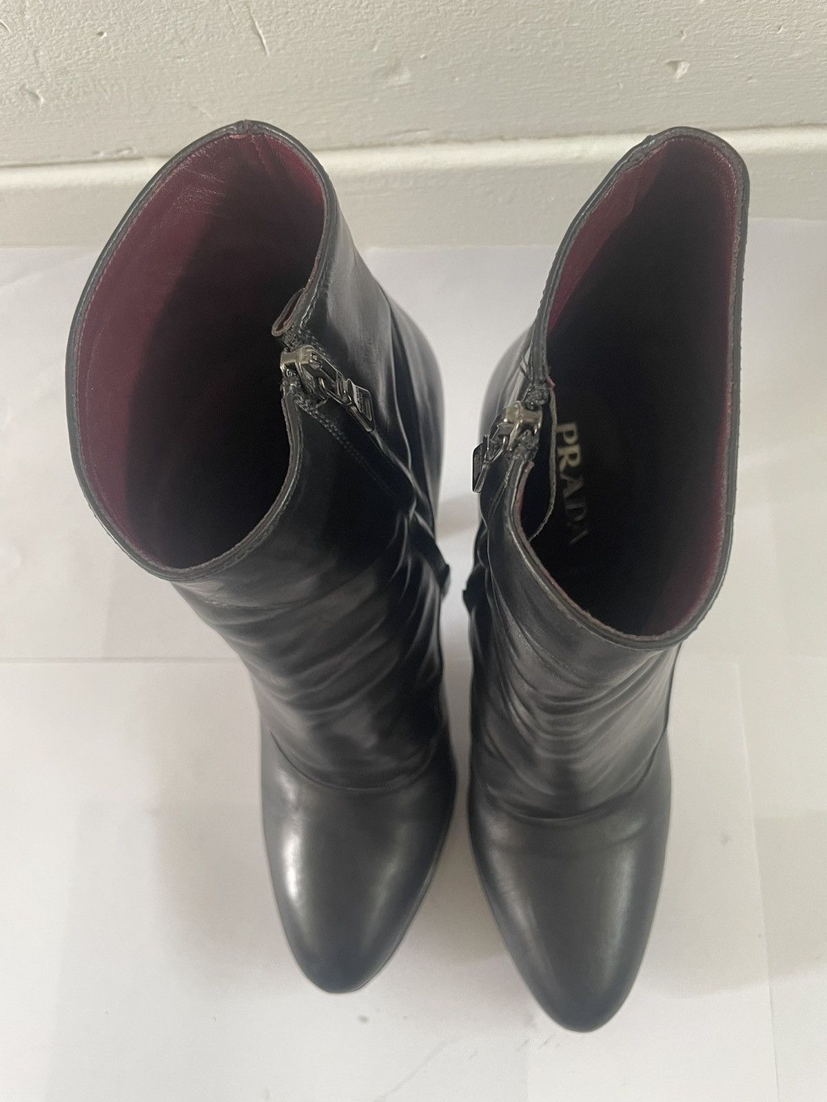 Prada Black Prada platform ankle boots Size US 9 / IT 39 - 7 Thumbnail