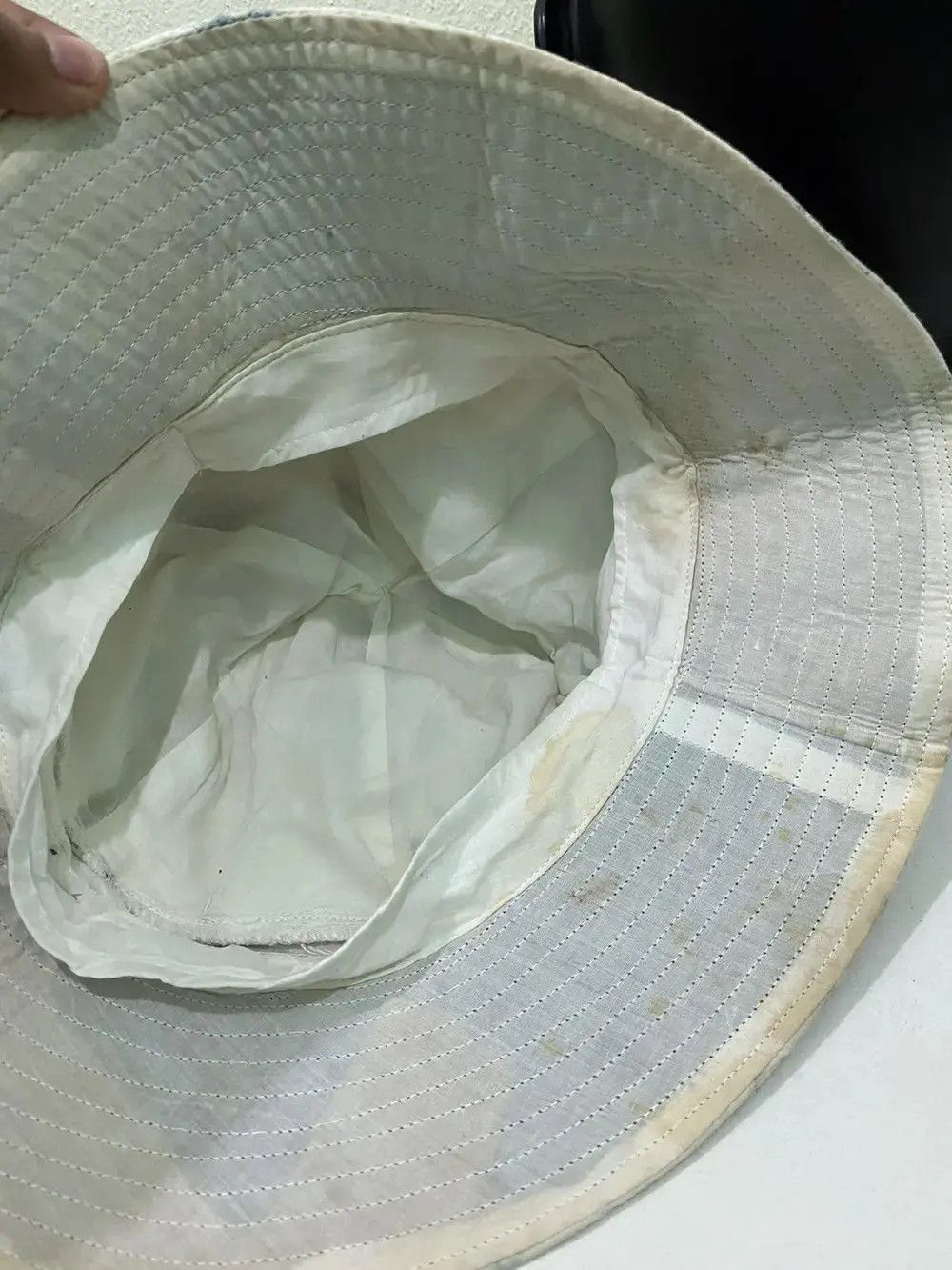 Japanese Brand × Vintage Japanese Brand Distressed Design Bucket Hat Size ONE SIZE - 5 Thumbnail