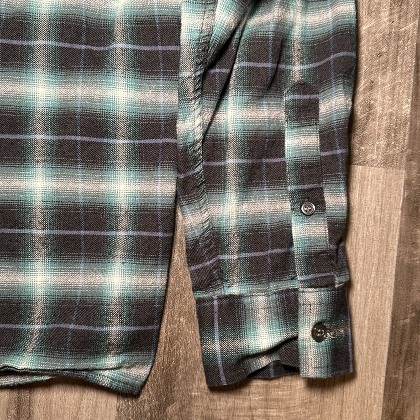 Slate & Stone Slate and Stone Flannel Long Sleeve Button Down - Large Size US L / EU 52-54 / 3 - 4 Thumbnail