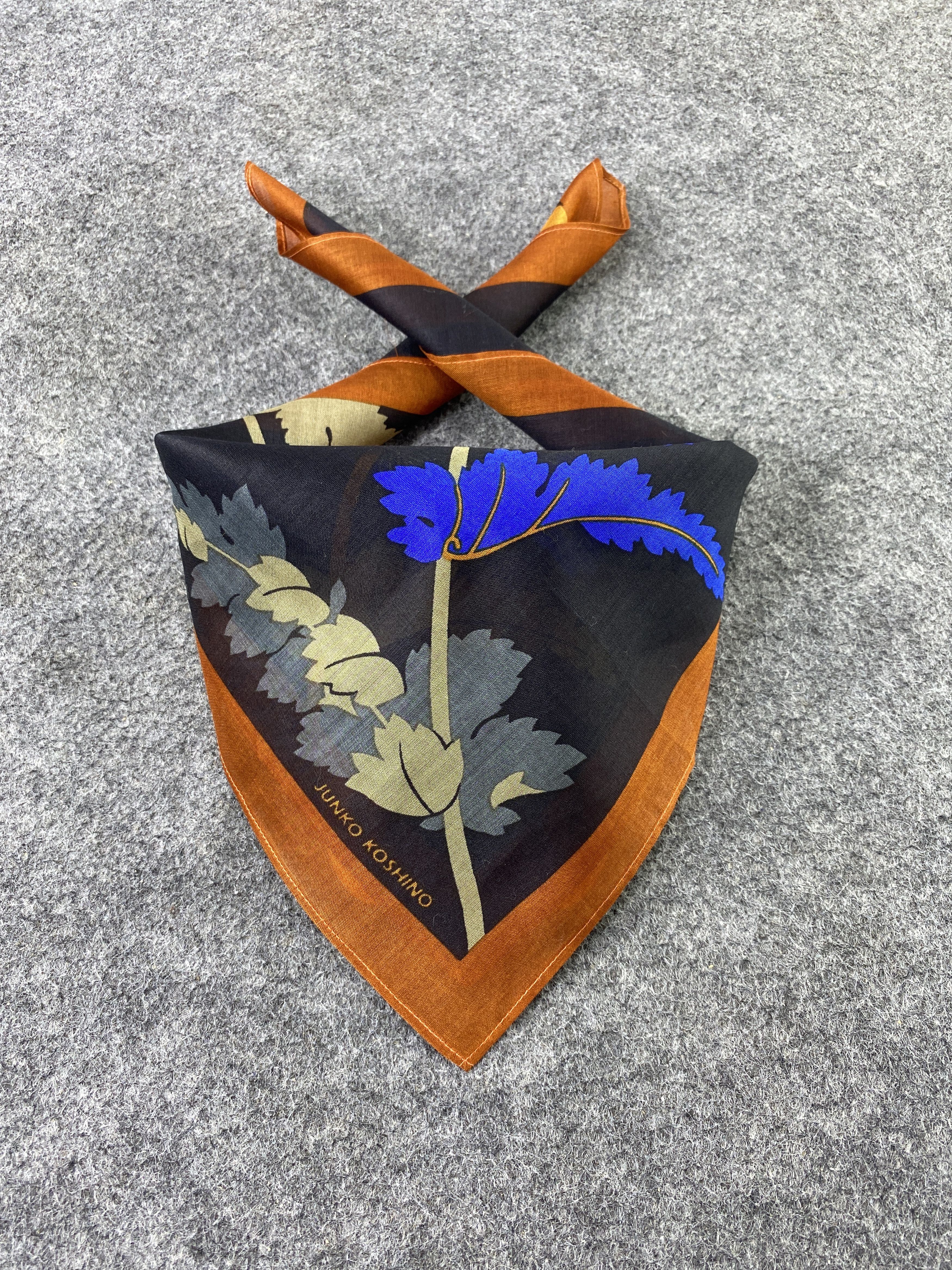 Japanese Brand Junko Koshino Handkerchief / Bandana / Neckerchief-B364 Size ONE SIZE - 2 Thumbnail